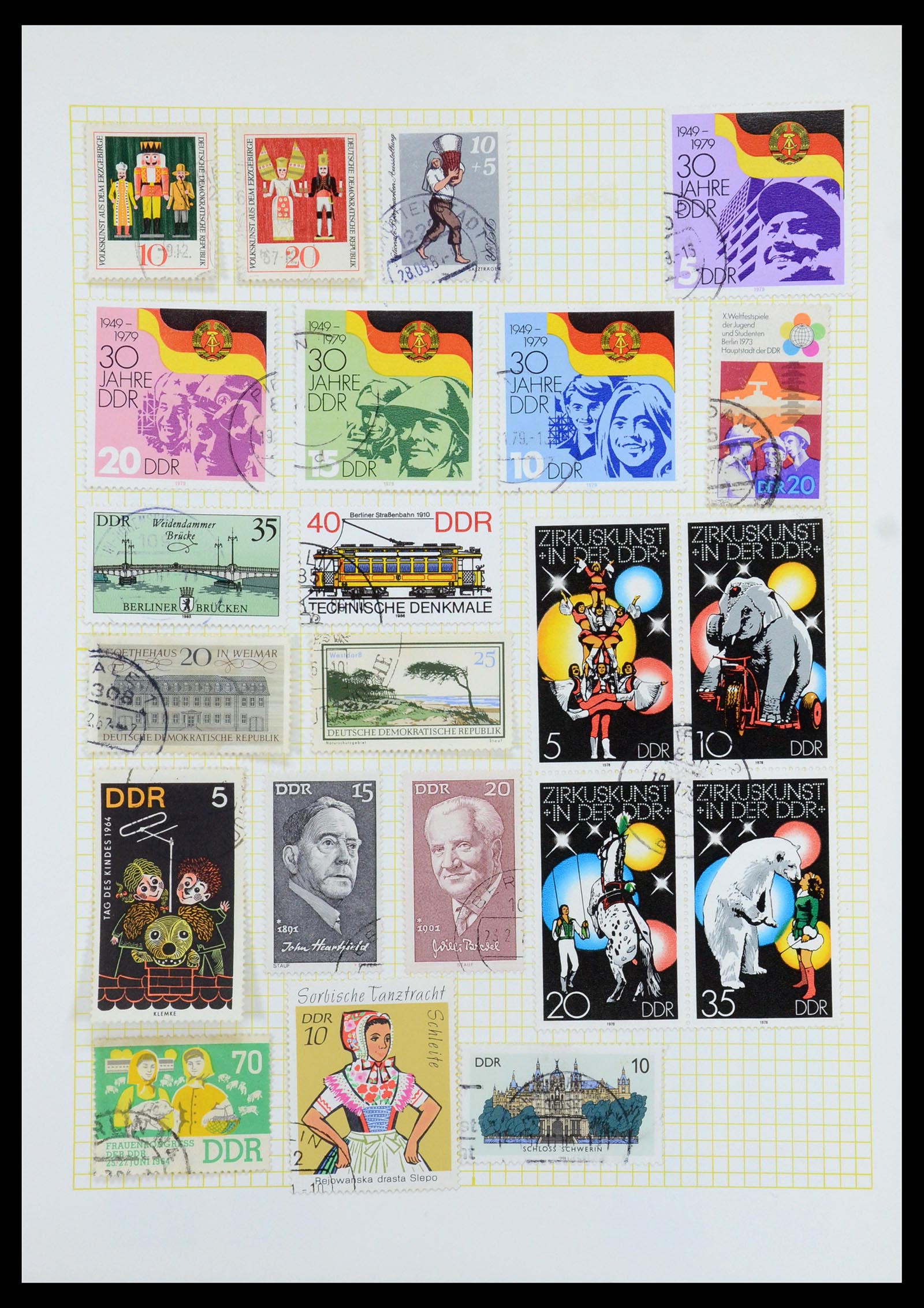 35387 096 - Stamp Collection 35387 Soviet Zone and DDR 1945-1980.