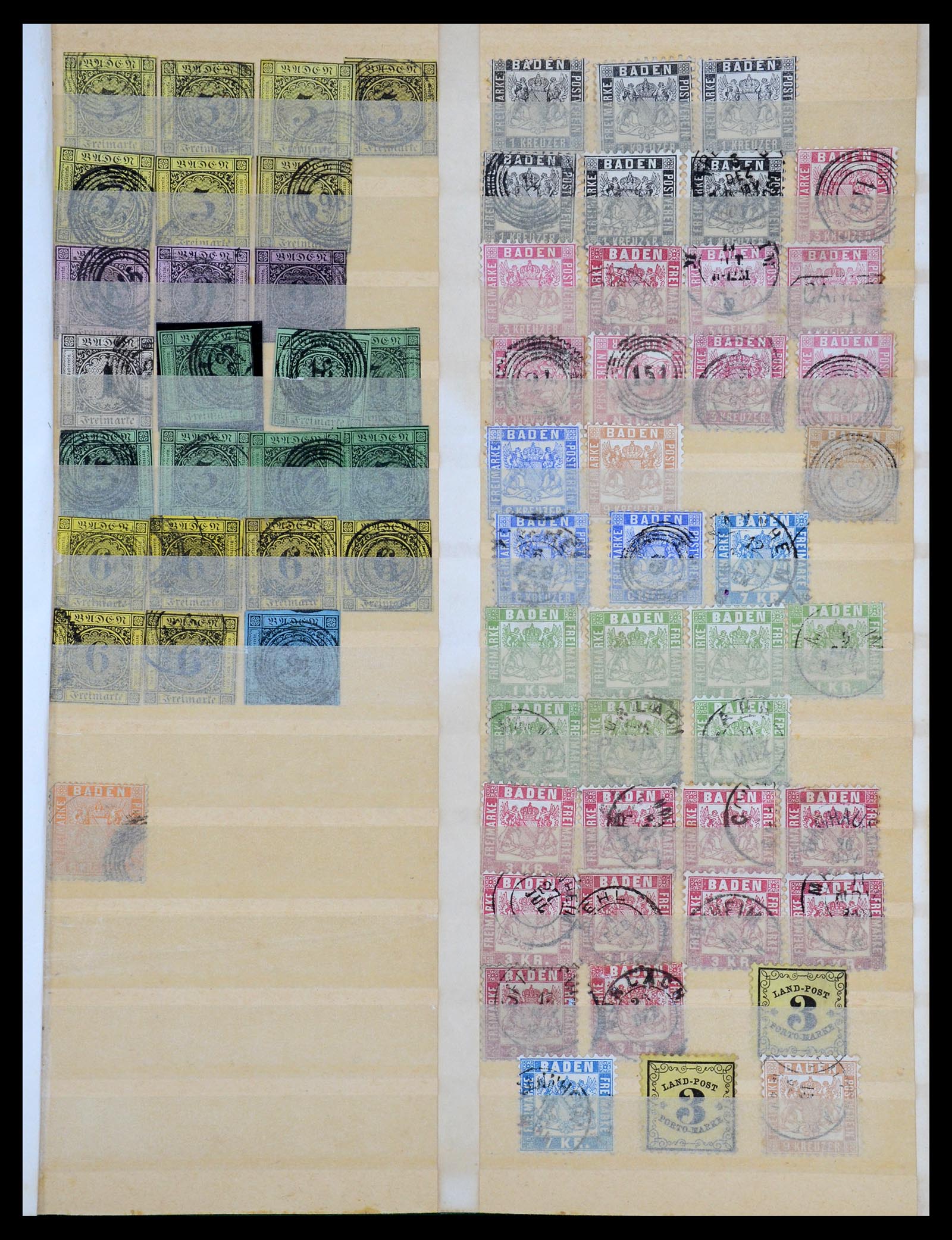35390 001 - Stamp Collection 35390 Old German States 1850-1920.