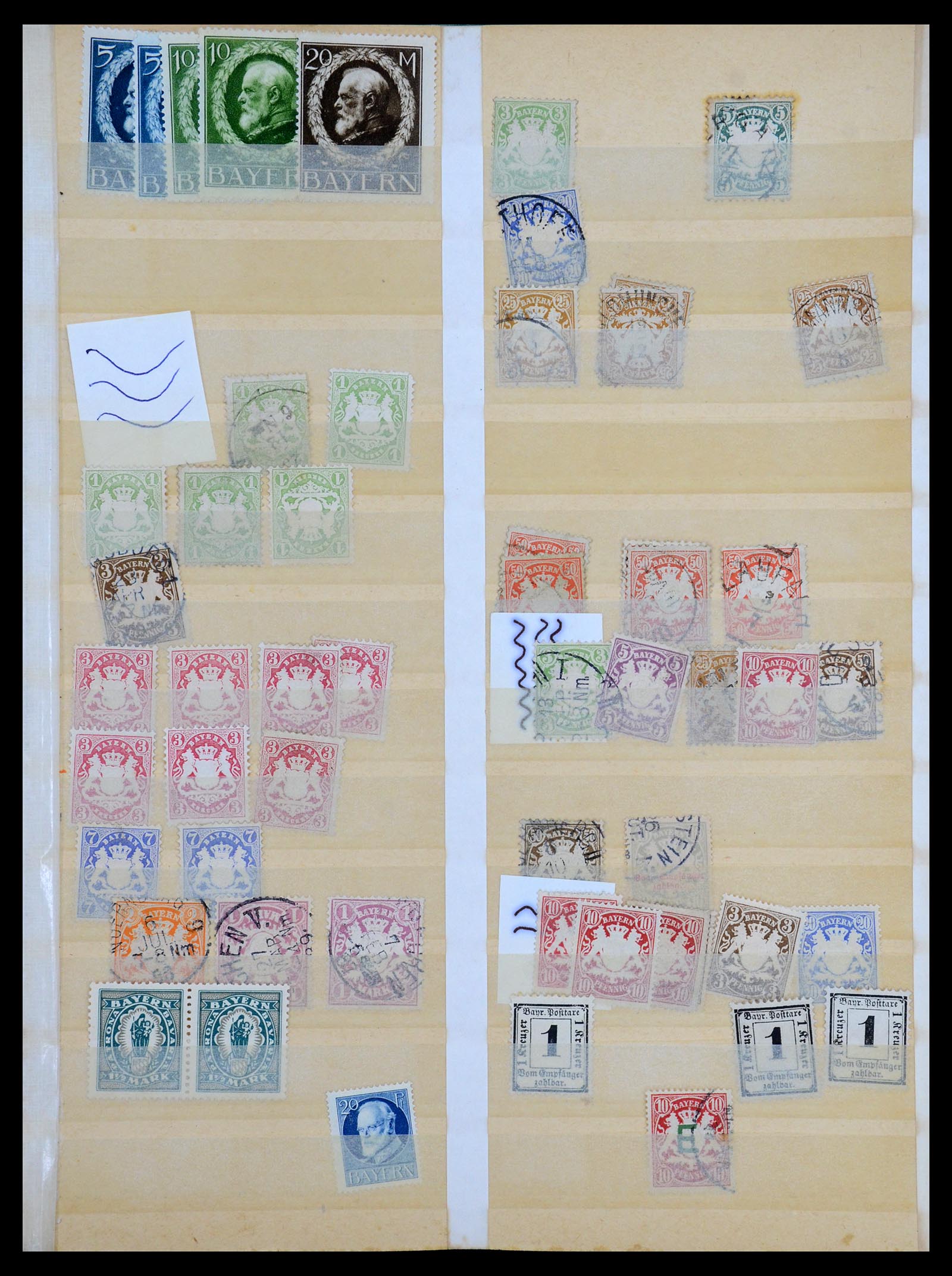 35390 005 - Postzegelverzameling 35390 Oud Duitse Staten 1850-1920.