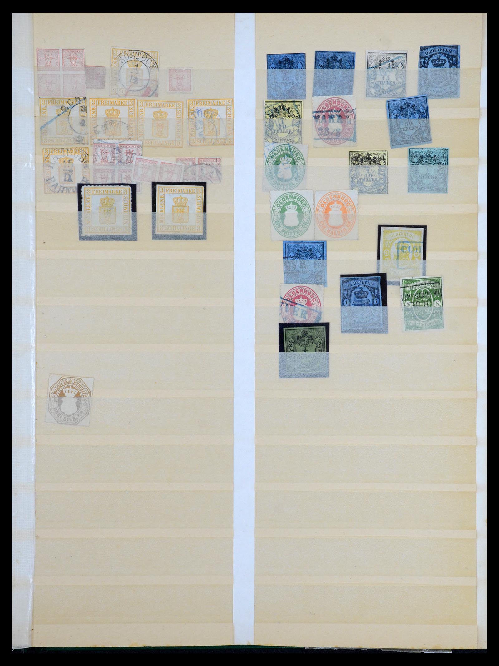 35390 011 - Postzegelverzameling 35390 Oud Duitse Staten 1850-1920.