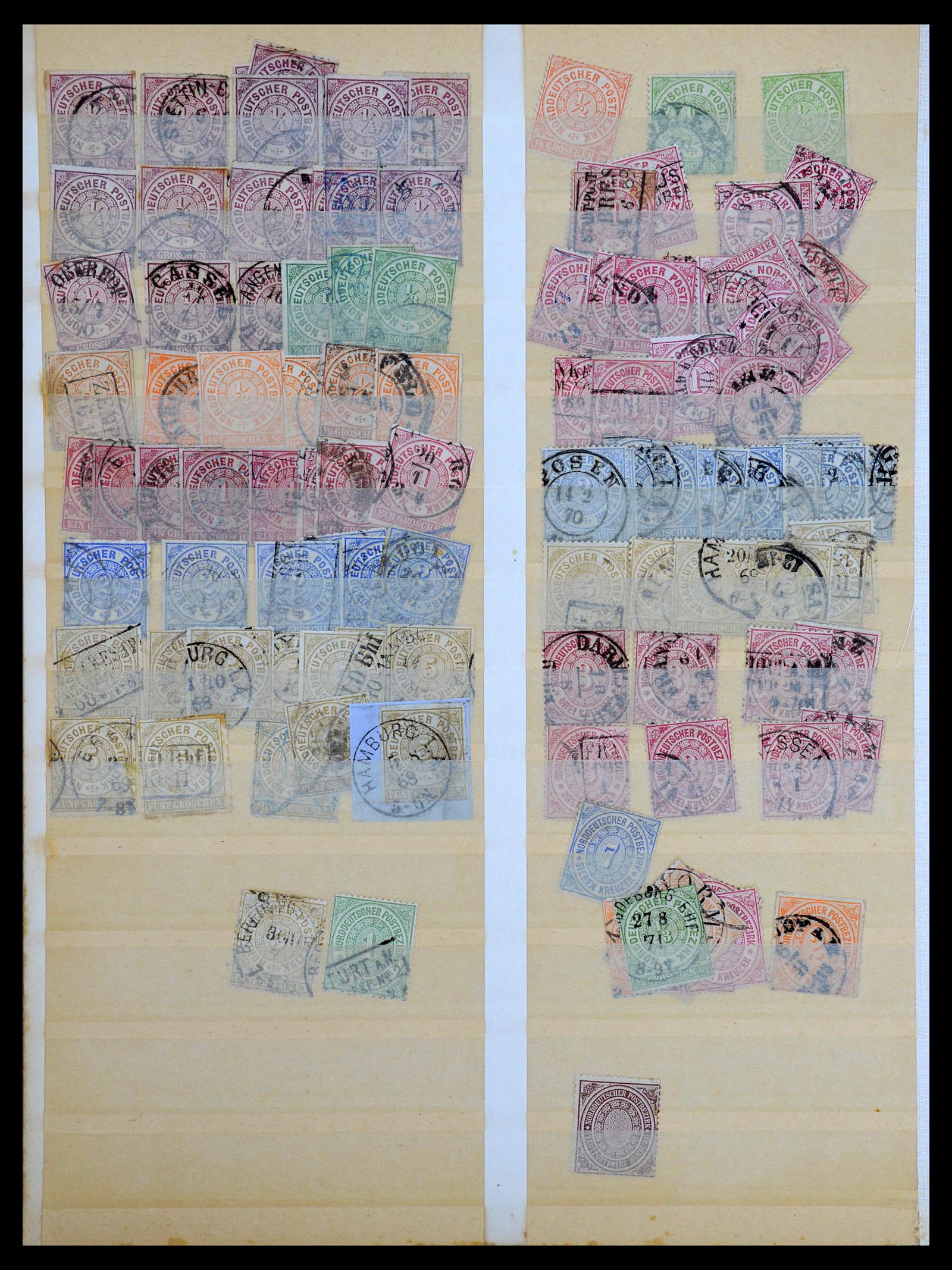 35390 012 - Postzegelverzameling 35390 Oud Duitse Staten 1850-1920.