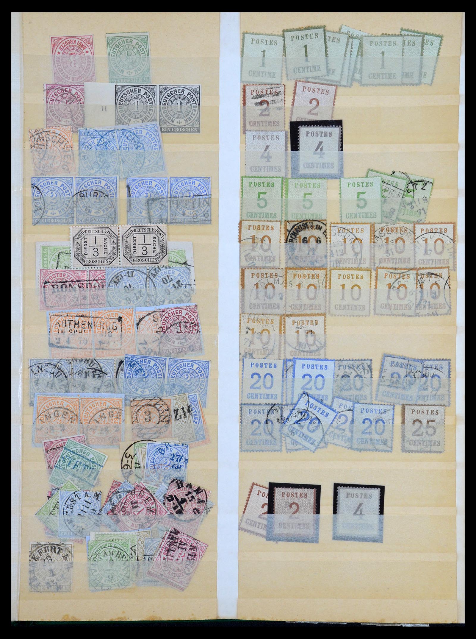 35390 013 - Postzegelverzameling 35390 Oud Duitse Staten 1850-1920.