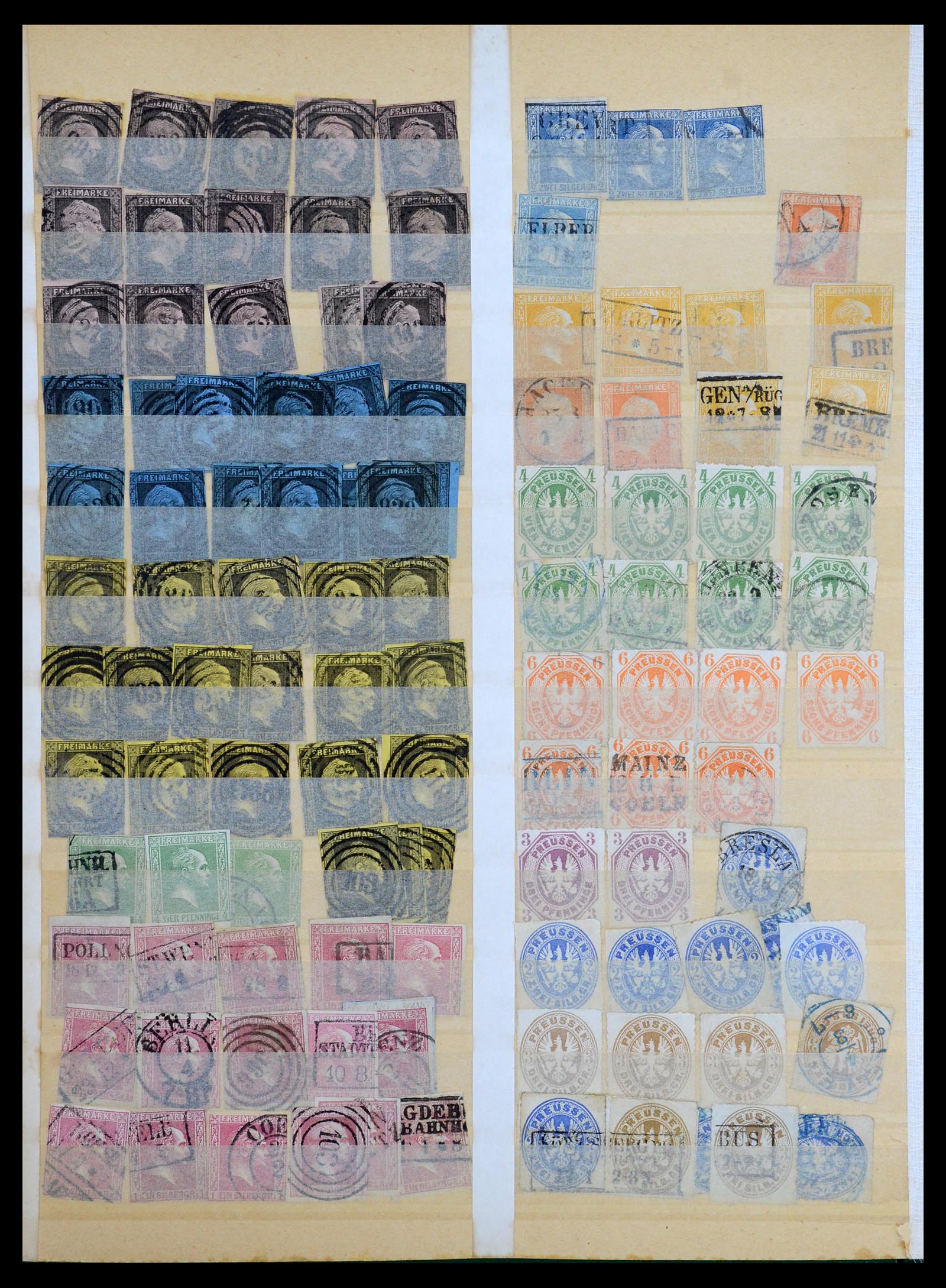 35390 014 - Stamp Collection 35390 Old German States 1850-1920.
