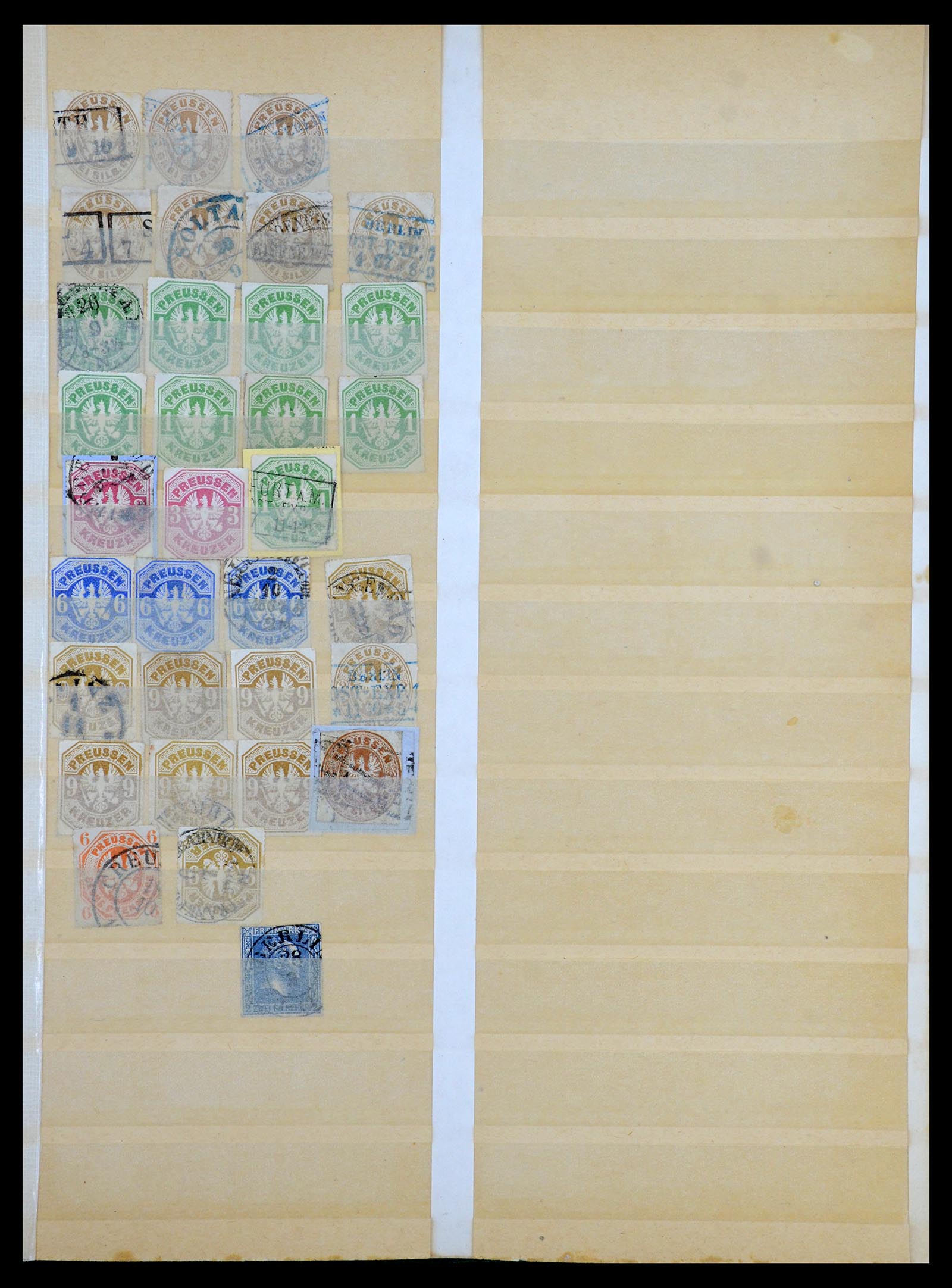 35390 015 - Postzegelverzameling 35390 Oud Duitse Staten 1850-1920.