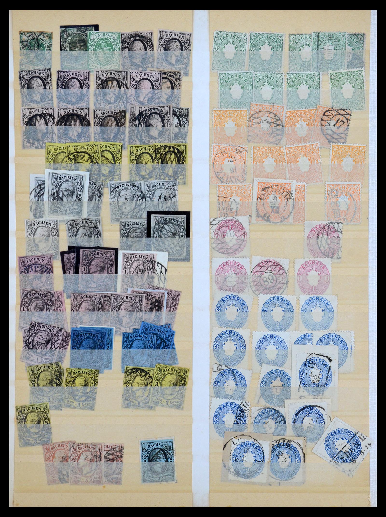 35390 016 - Postzegelverzameling 35390 Oud Duitse Staten 1850-1920.