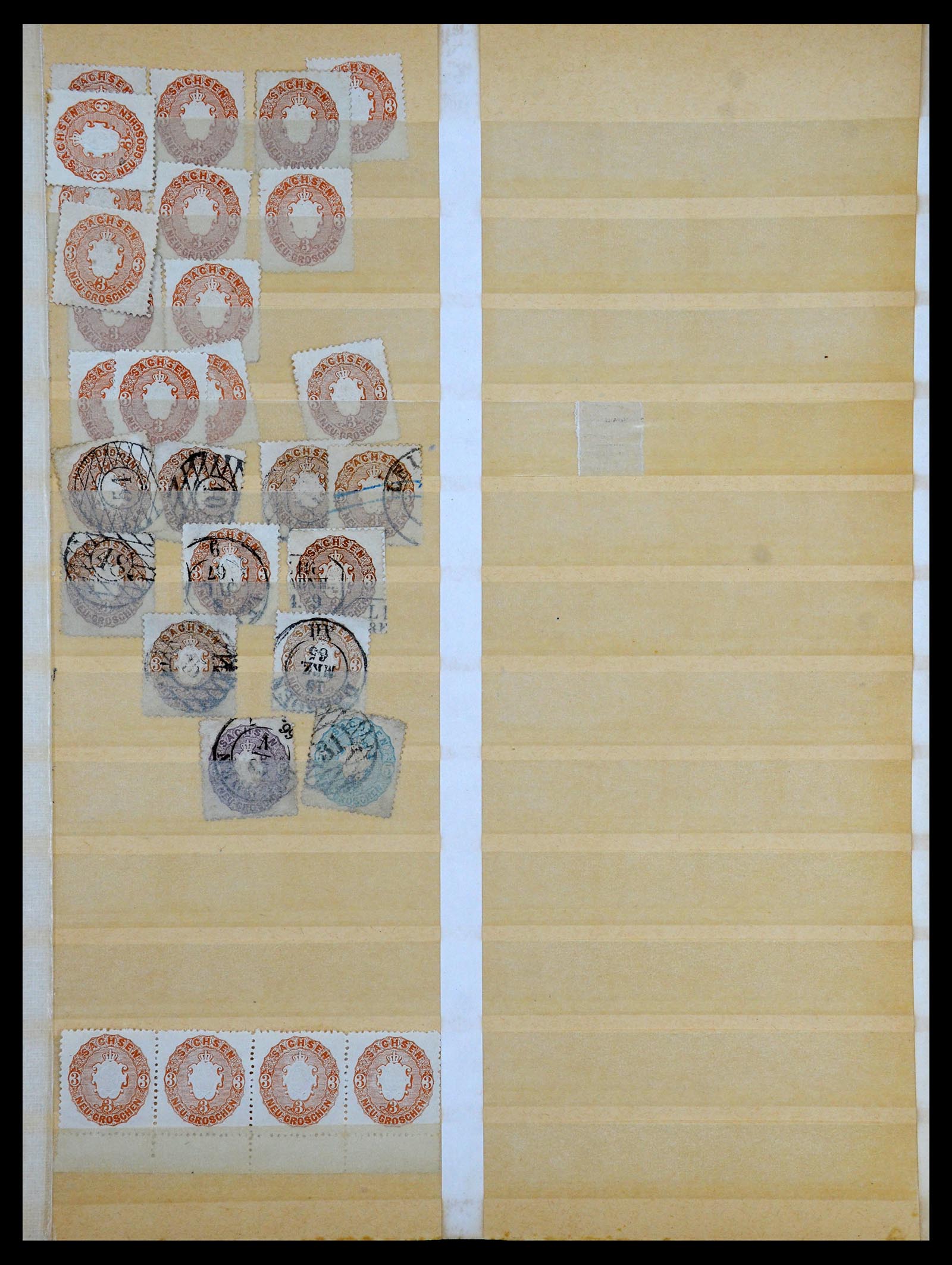 35390 017 - Postzegelverzameling 35390 Oud Duitse Staten 1850-1920.