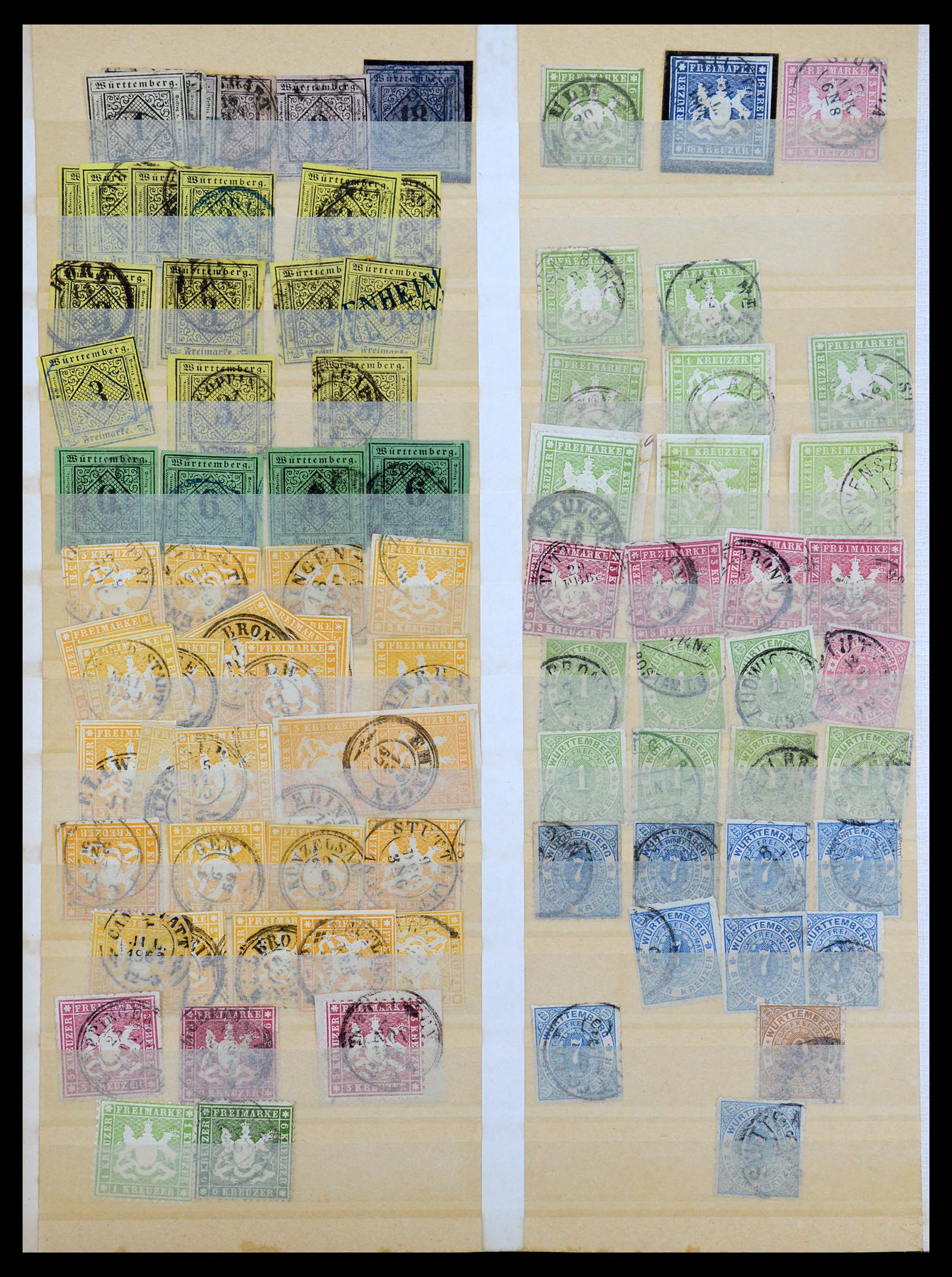 35390 022 - Postzegelverzameling 35390 Oud Duitse Staten 1850-1920.