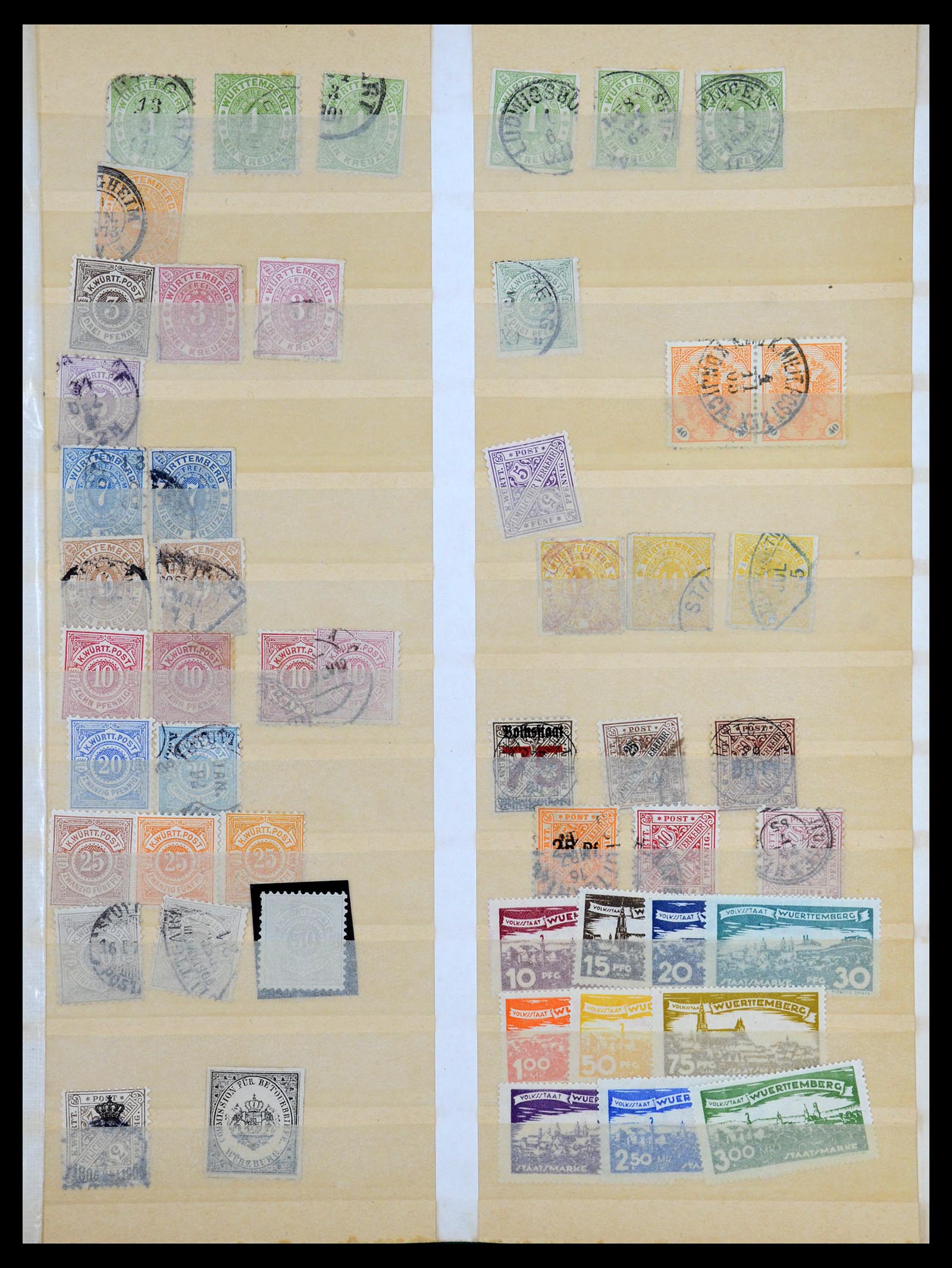 35390 023 - Postzegelverzameling 35390 Oud Duitse Staten 1850-1920.