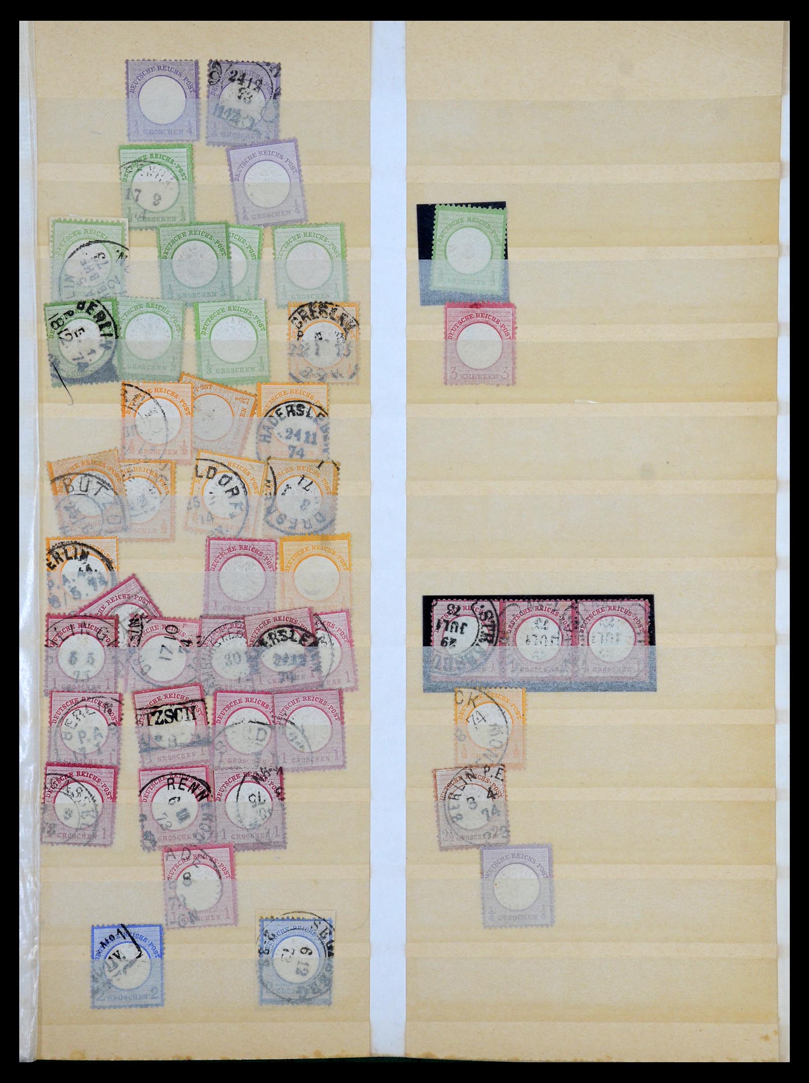 35390 025 - Postzegelverzameling 35390 Oud Duitse Staten 1850-1920.