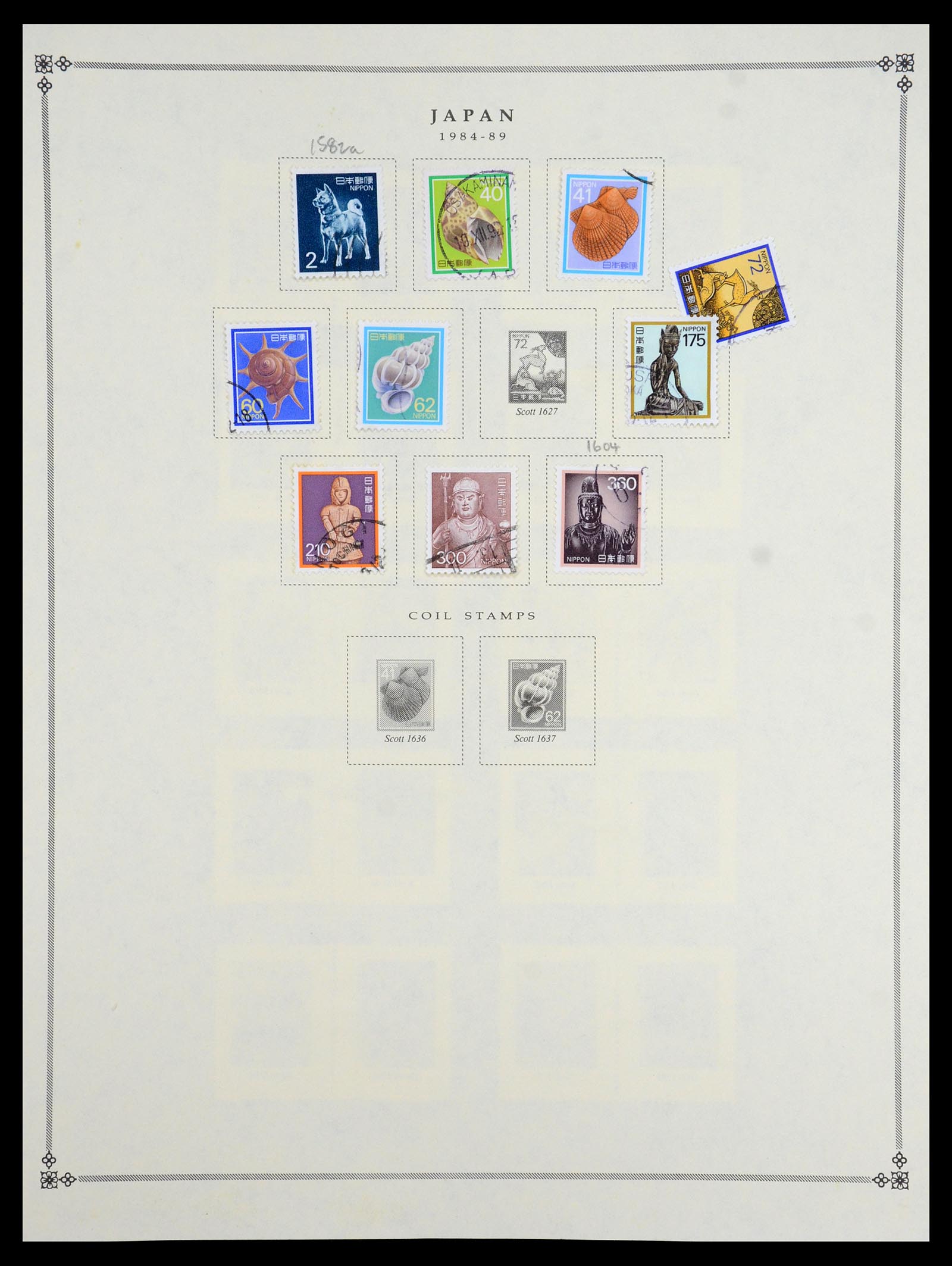 35393 101 - Postzegelverzameling 35393 Japan 1872-1990.