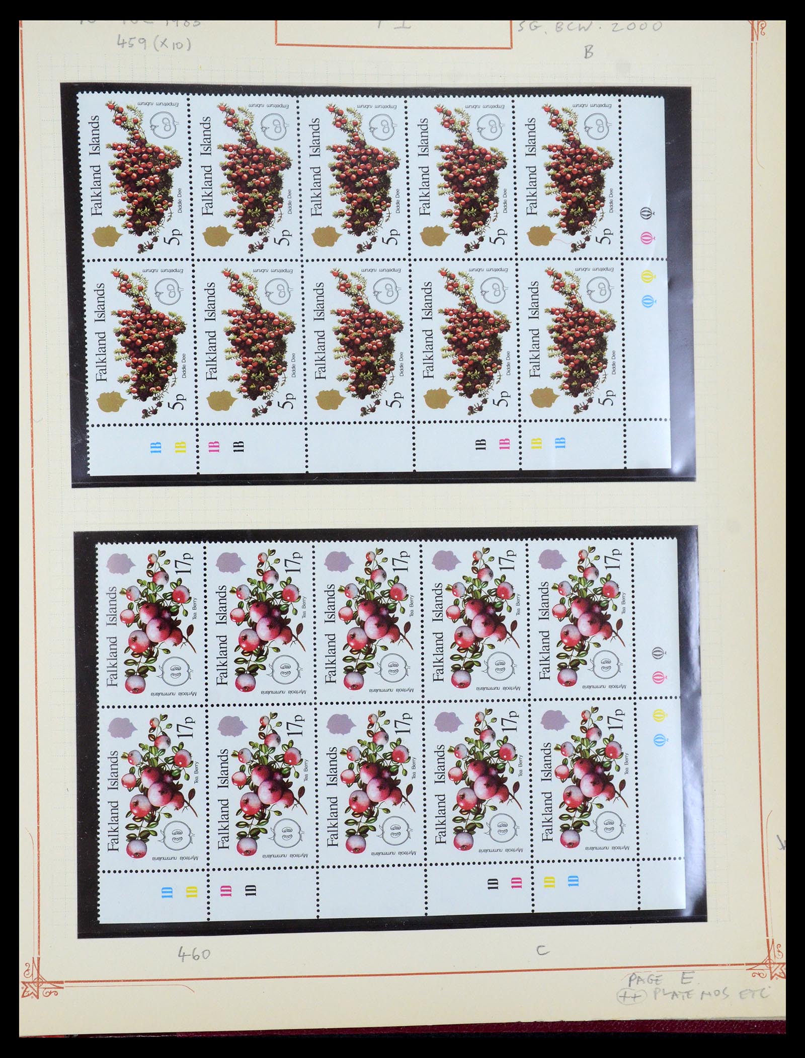 35396 048 - Postzegelverzameling 35396 Falkland eilanden 1972-1992.