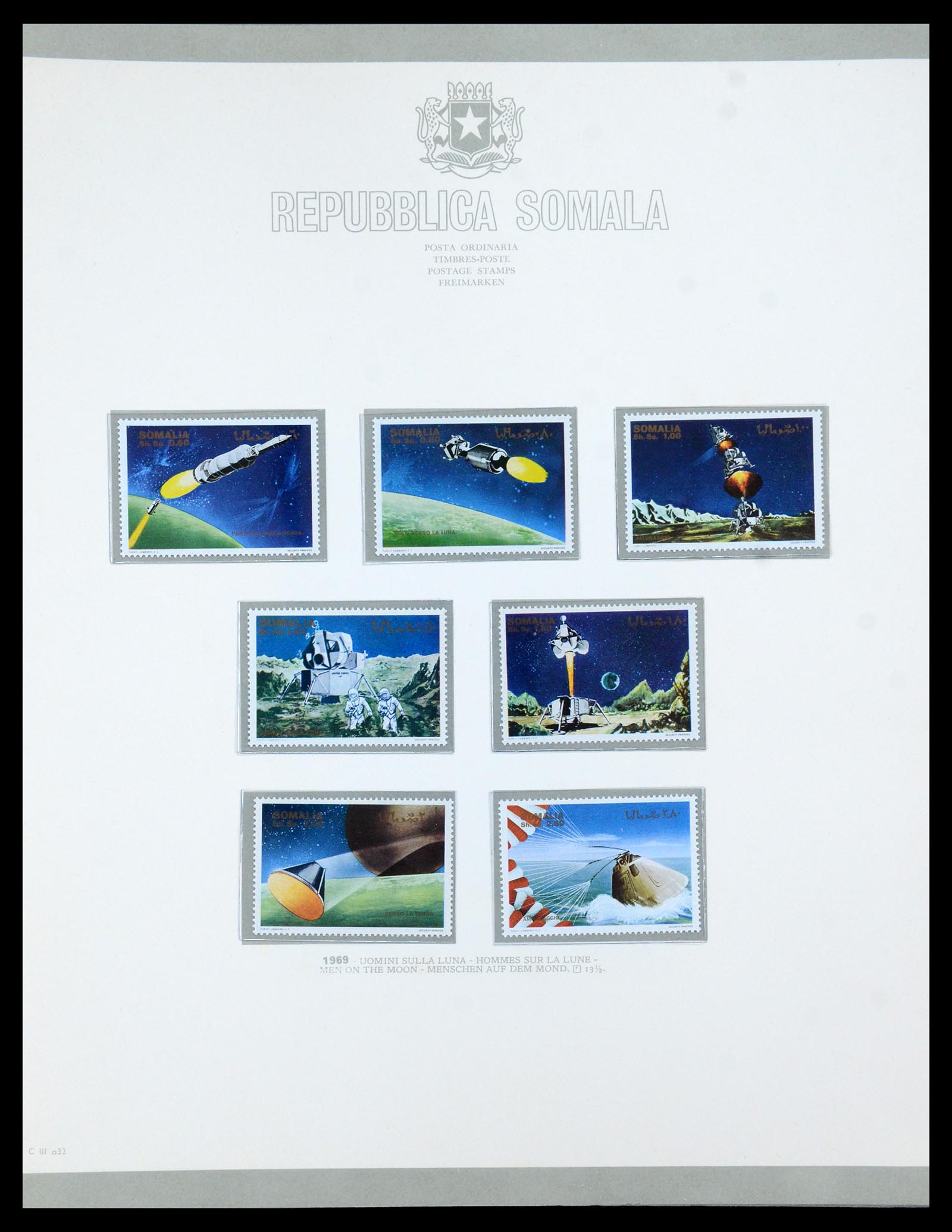 35398 037 - Stamp Collection 35398 Somalia 1950-1972.