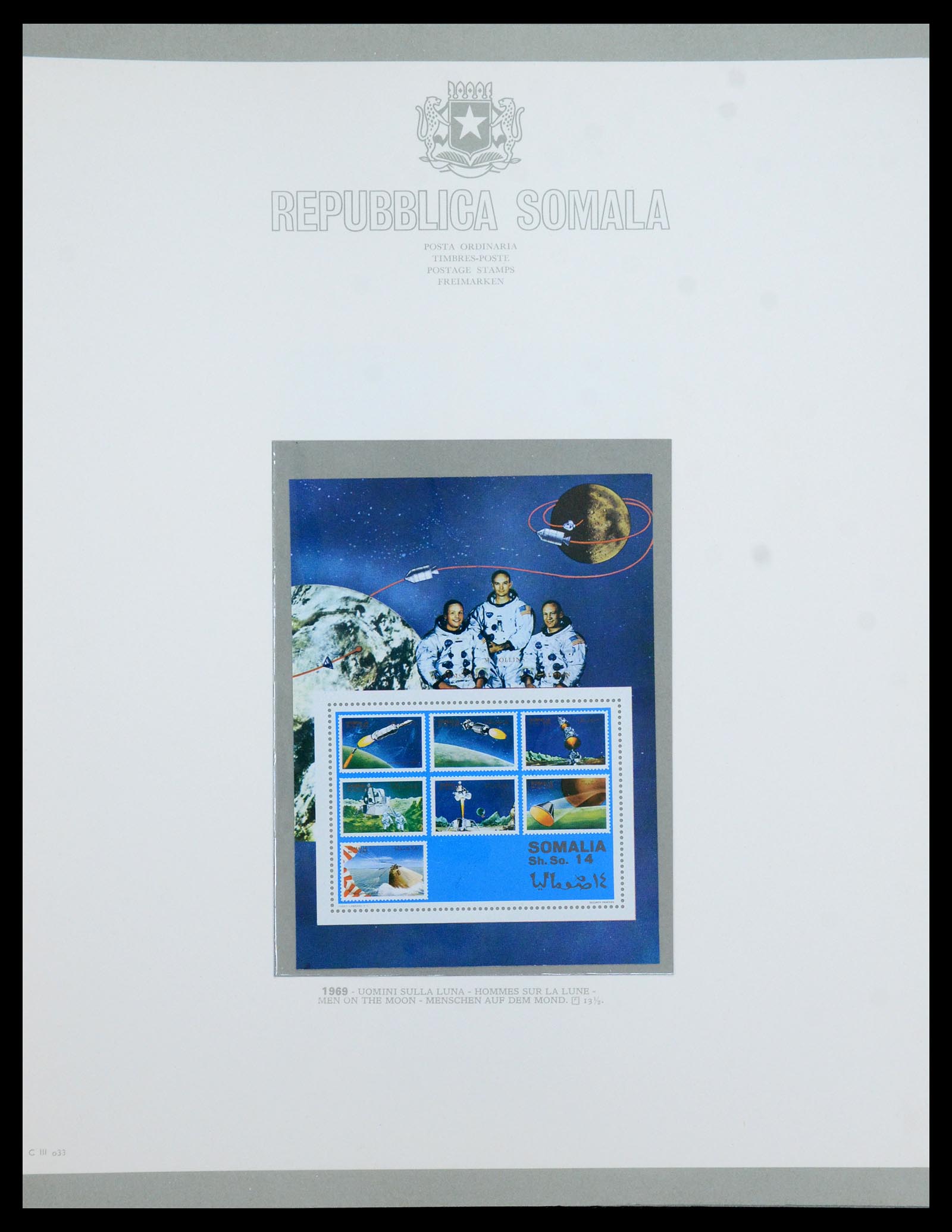 35398 038 - Stamp Collection 35398 Somalia 1950-1972.