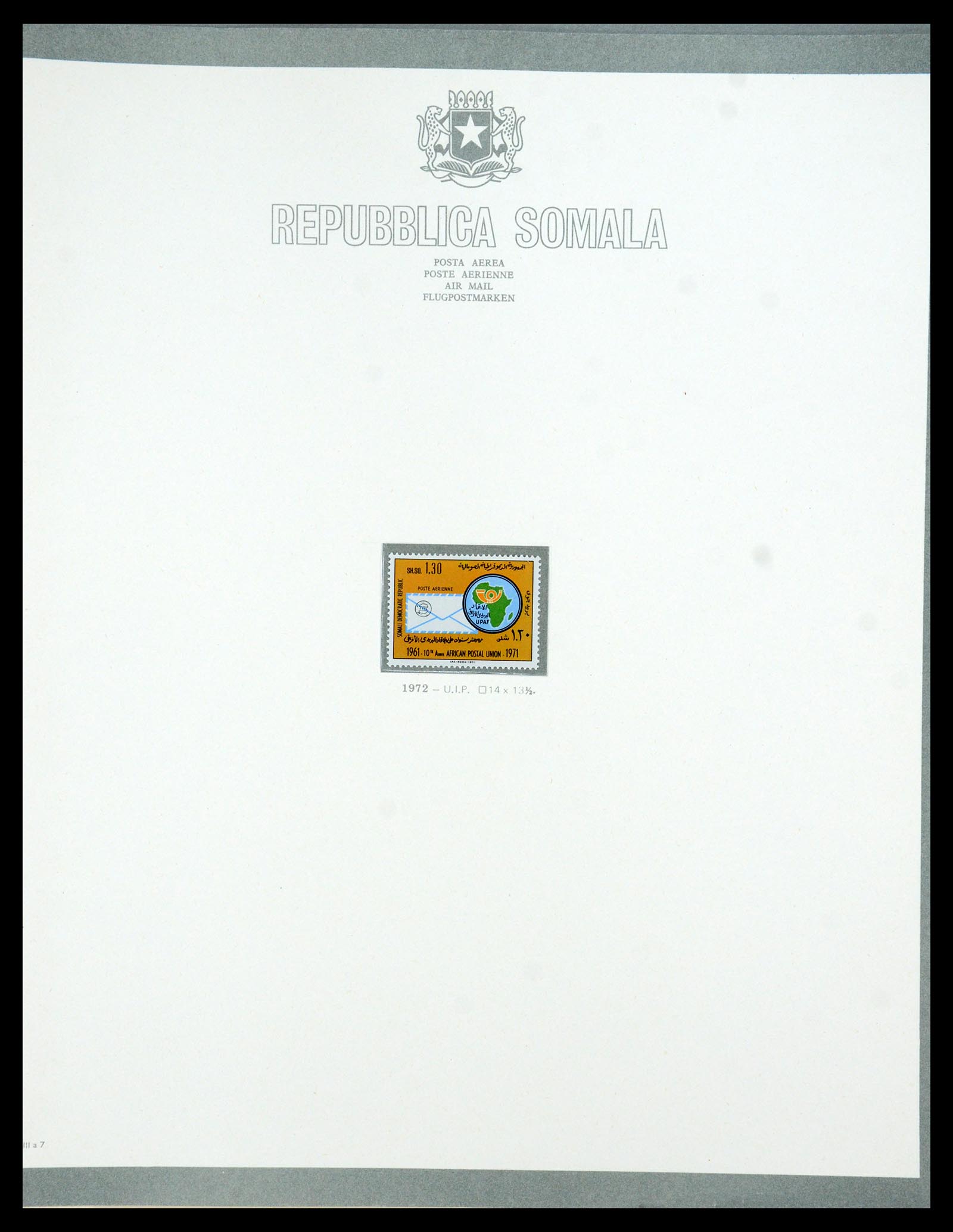 35398 048 - Stamp Collection 35398 Somalia 1950-1972.