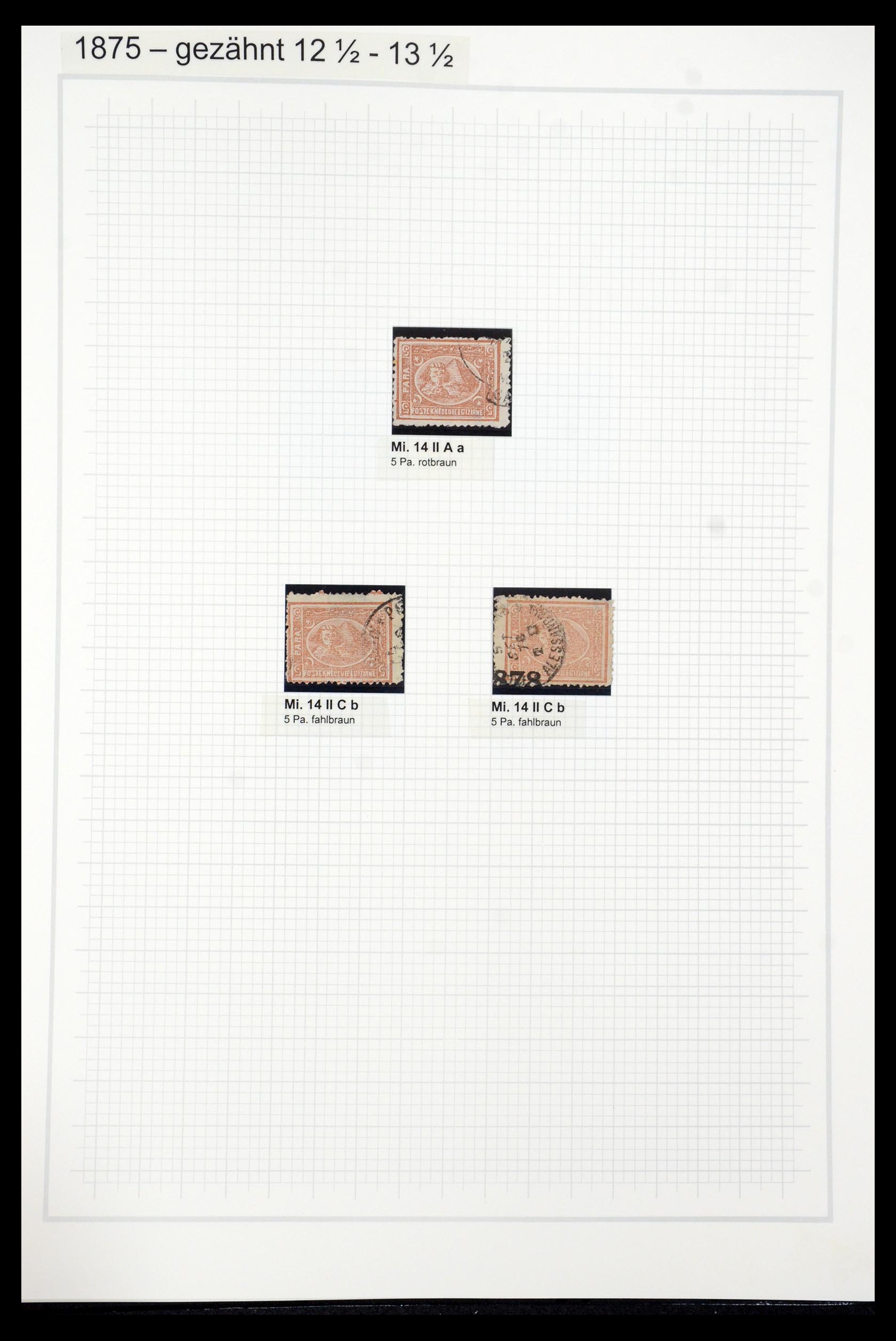 35399 006 - Postzegelverzameling 35399 Egypte 1866-1906.