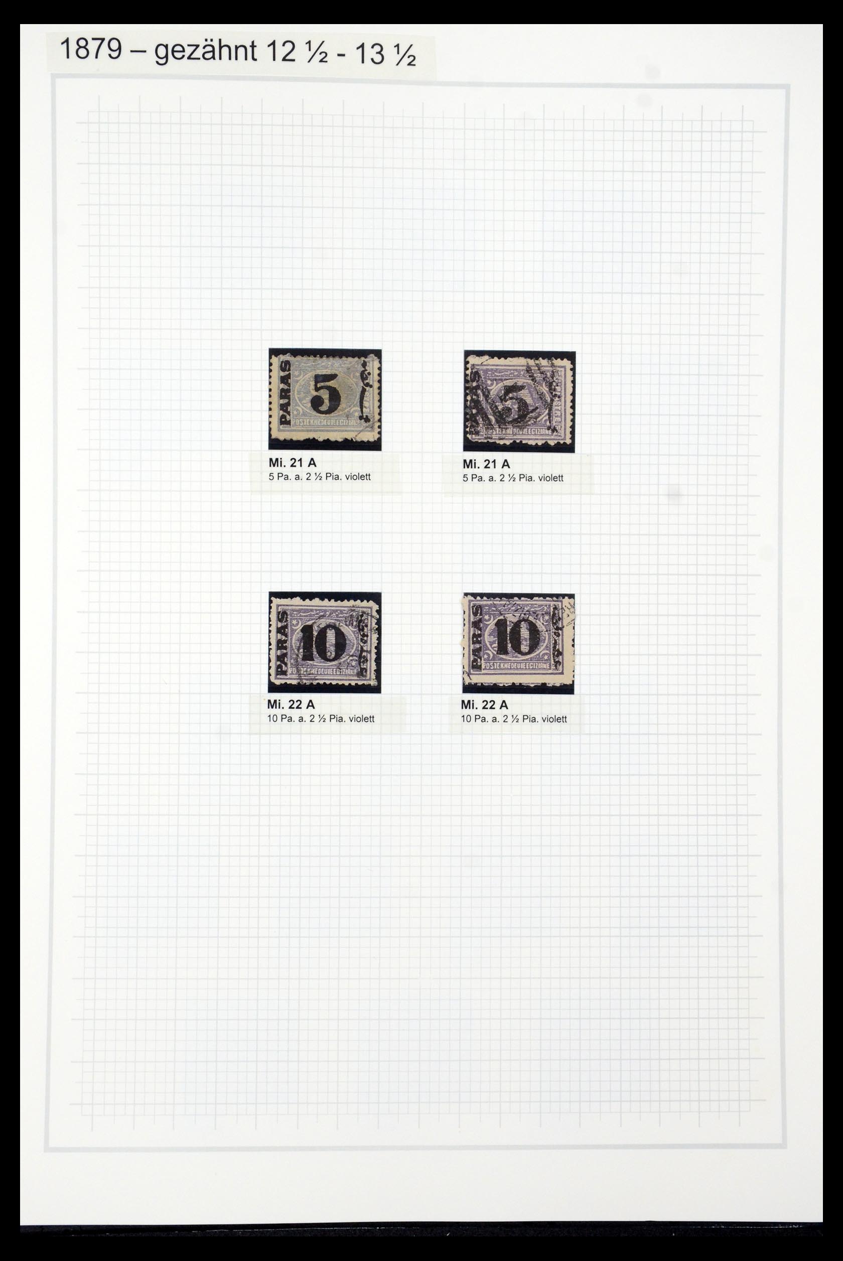 35399 007 - Postzegelverzameling 35399 Egypte 1866-1906.