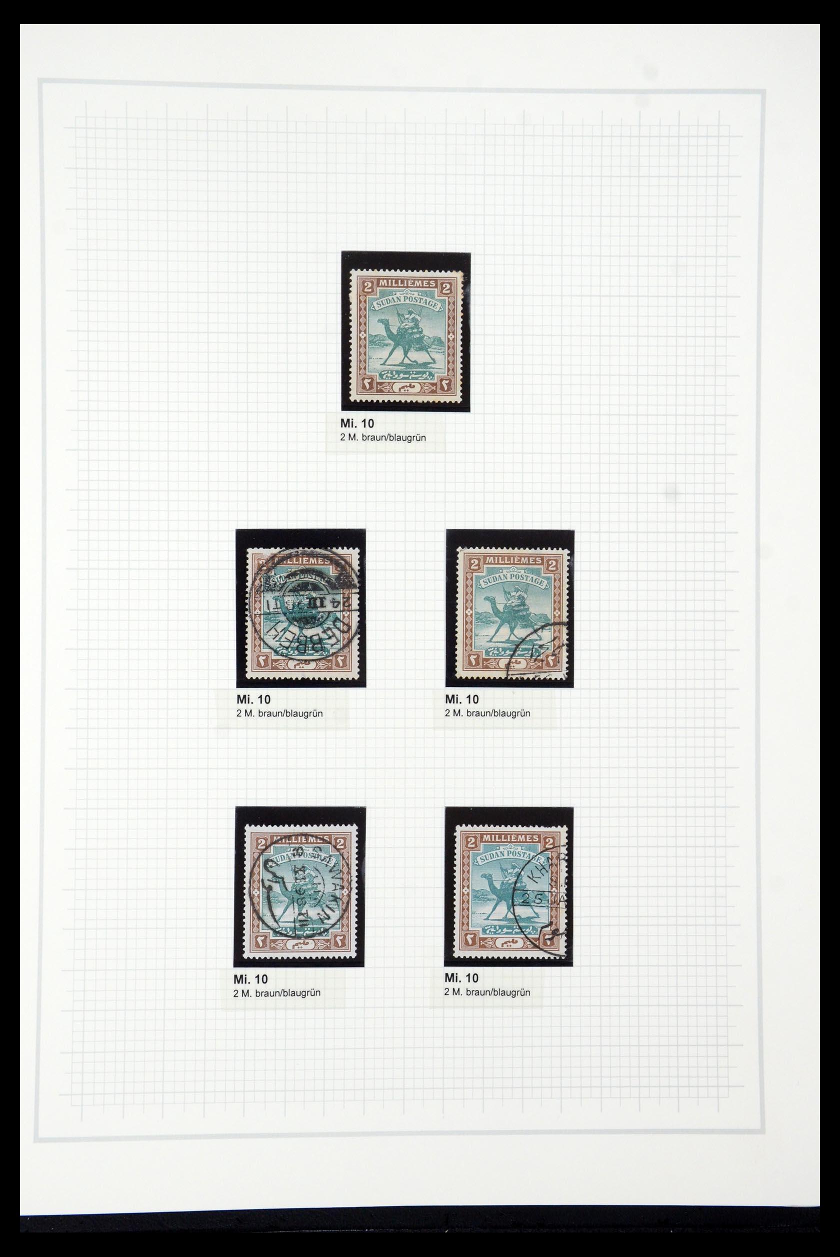 35399 034 - Postzegelverzameling 35399 Egypte 1866-1906.
