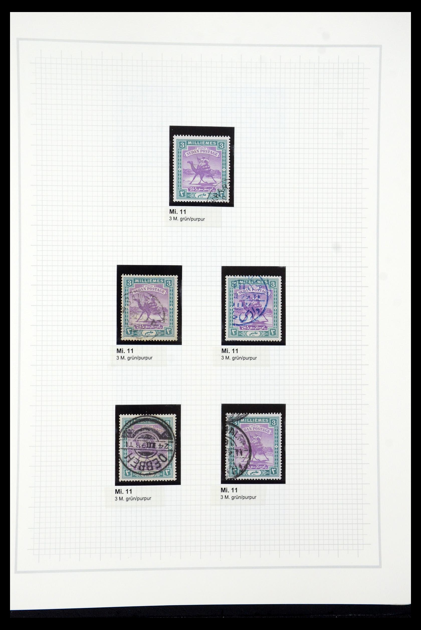 35399 035 - Postzegelverzameling 35399 Egypte 1866-1906.