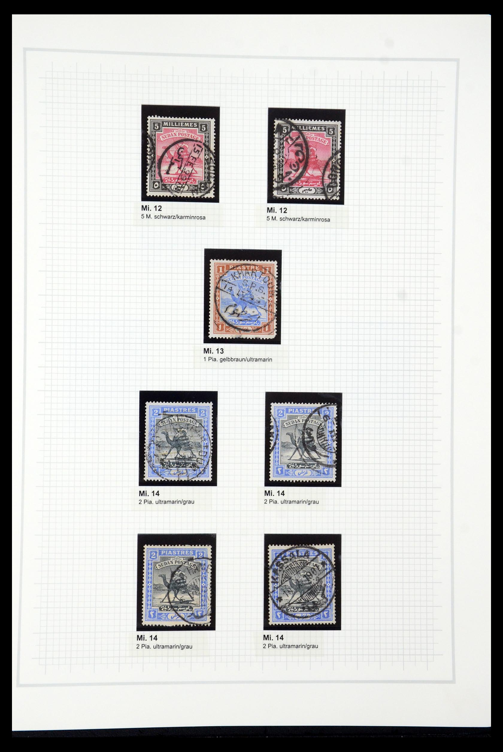35399 036 - Postzegelverzameling 35399 Egypte 1866-1906.