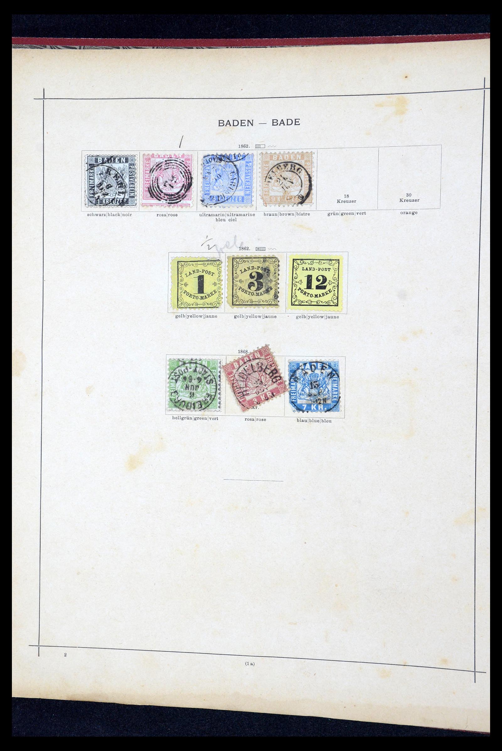 35401 002 - Stamp Collection 35401 World classic 1850-1905.