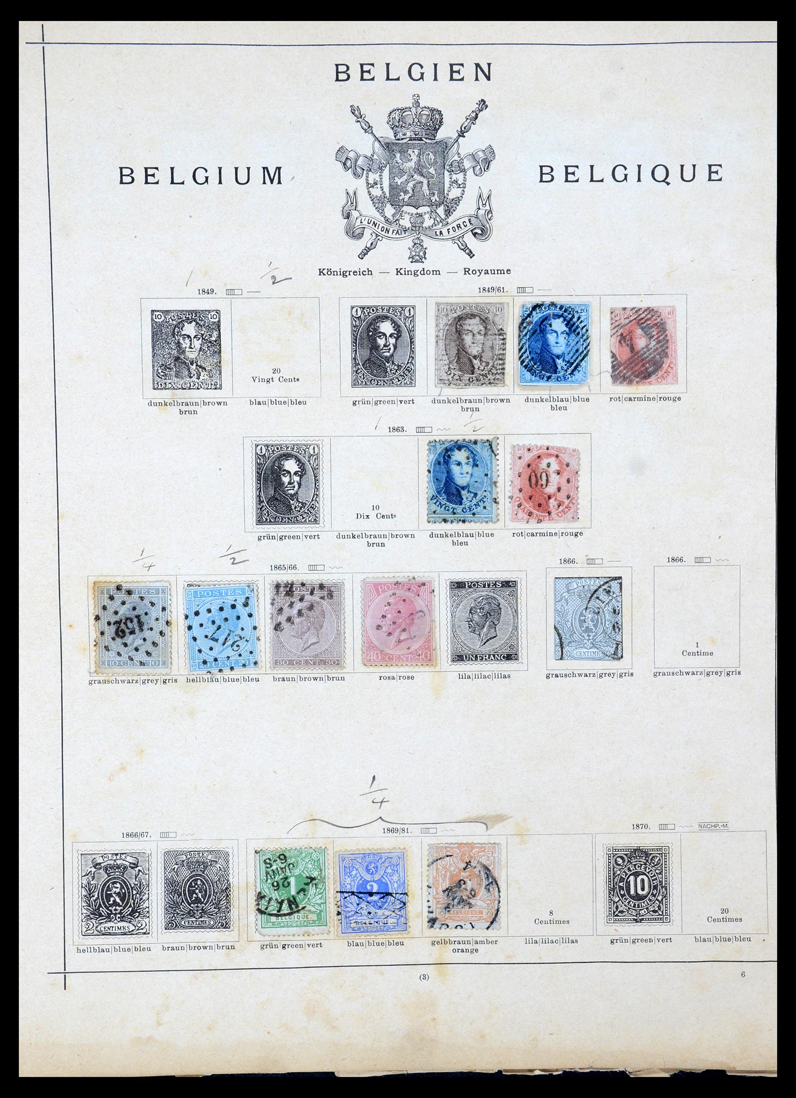 35401 006 - Stamp Collection 35401 World classic 1850-1905.