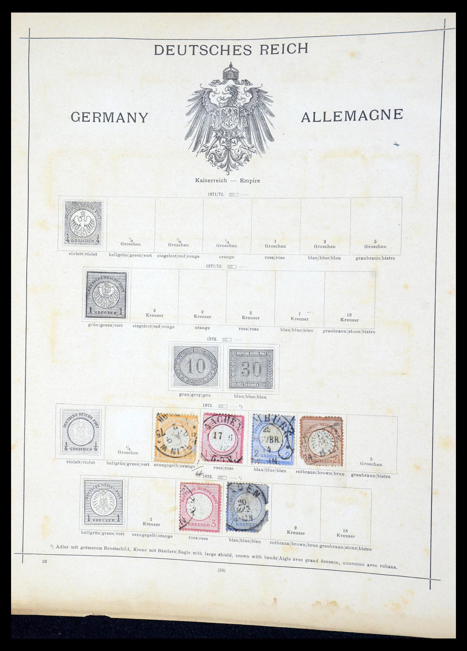 35401 017 - Stamp Collection 35401 World classic 1850-1905.