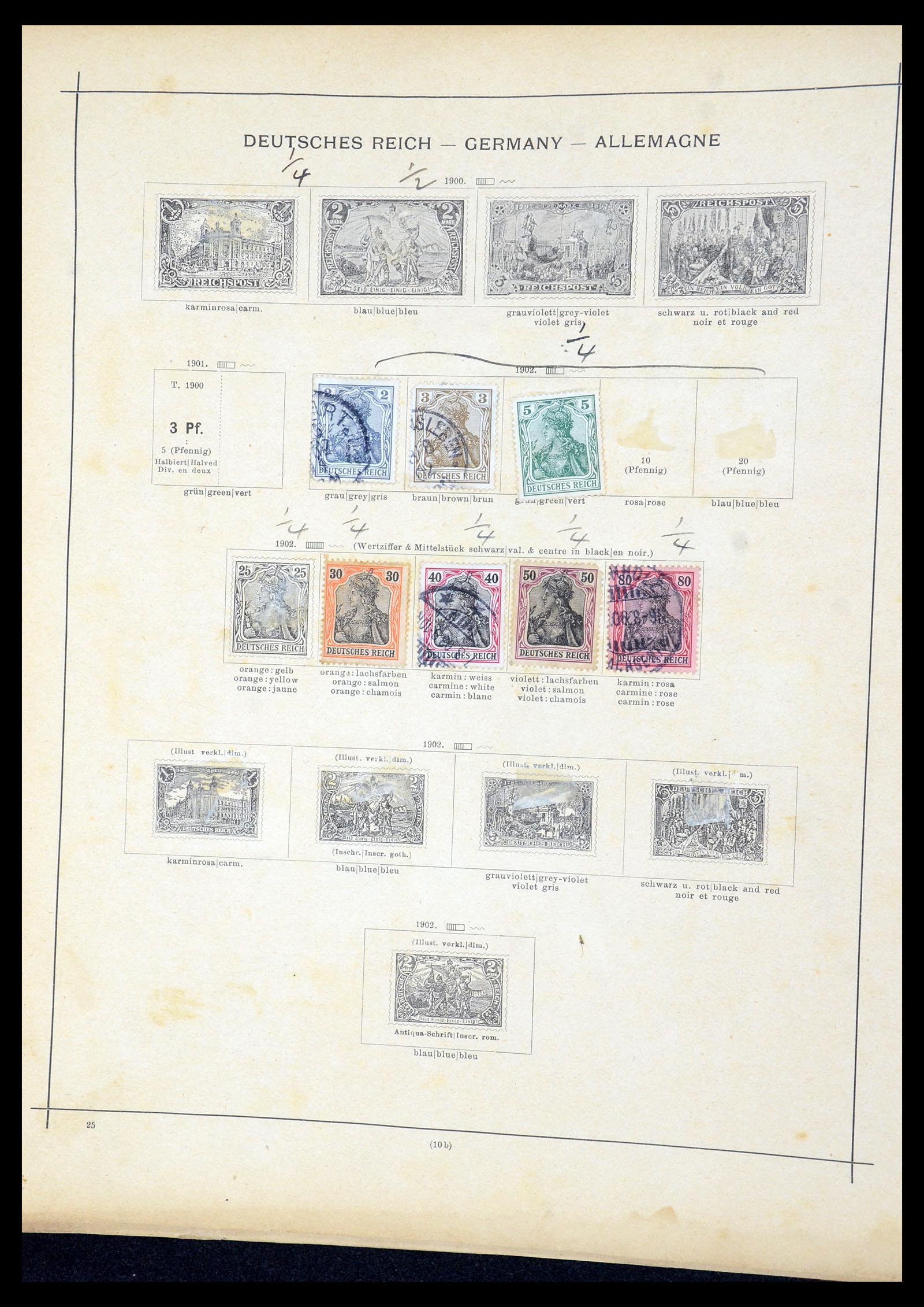 35401 019 - Stamp Collection 35401 World classic 1850-1905.