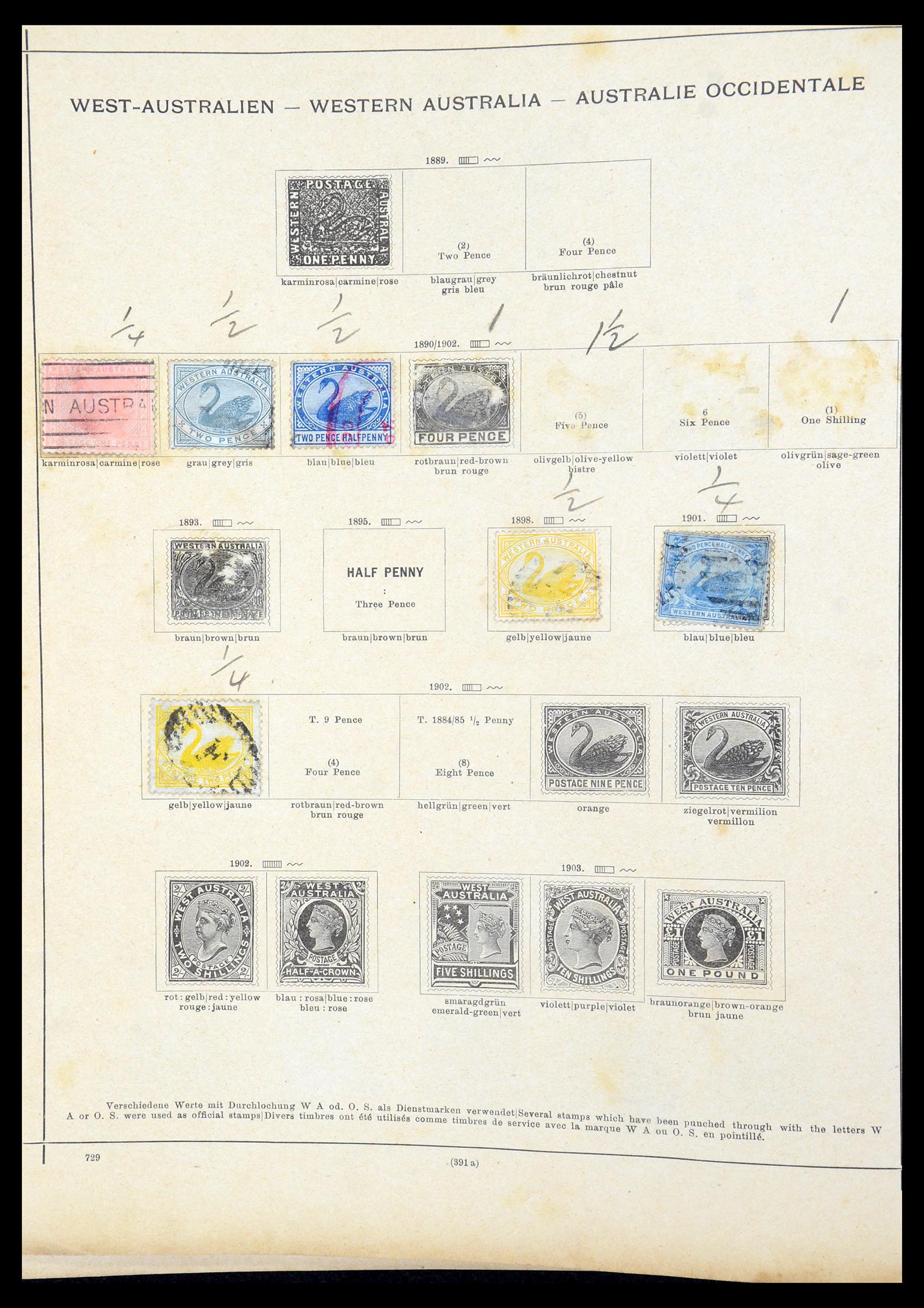 35401 361 - Stamp Collection 35401 World classic 1850-1905.