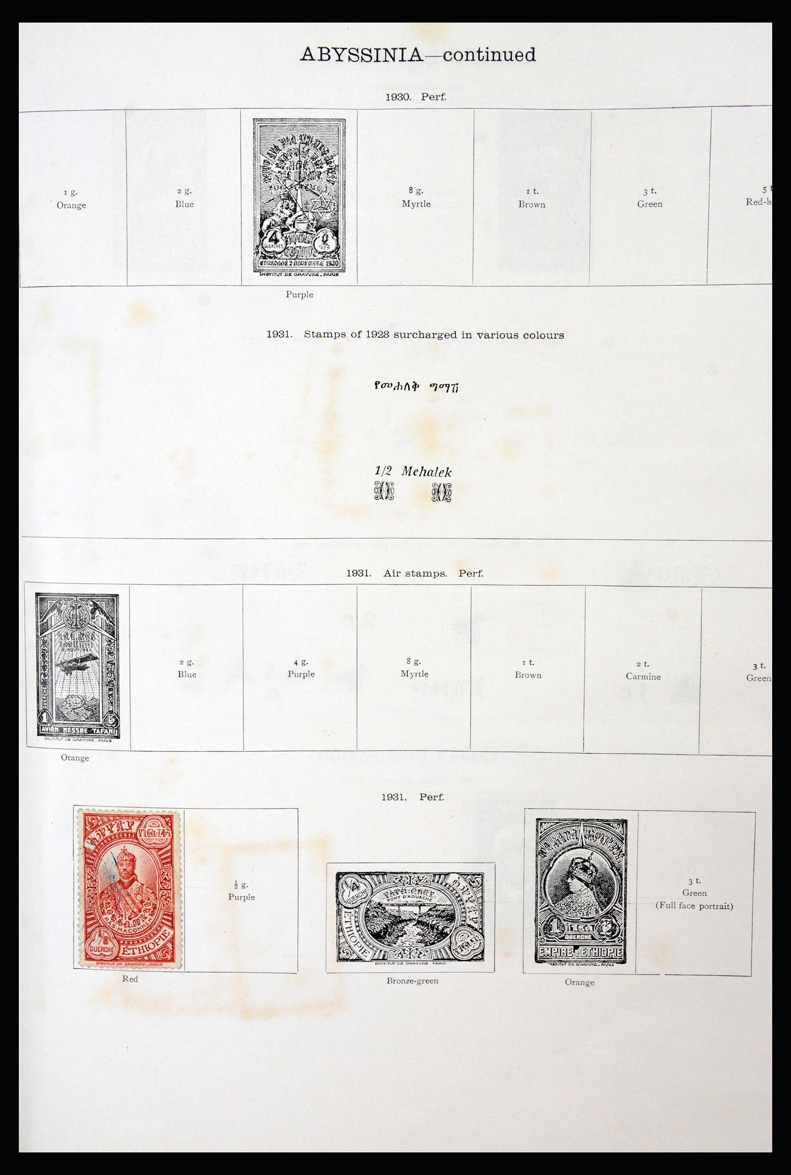 35402 0004 - Postzegelverzameling 35402 Wereld 1850-1970.