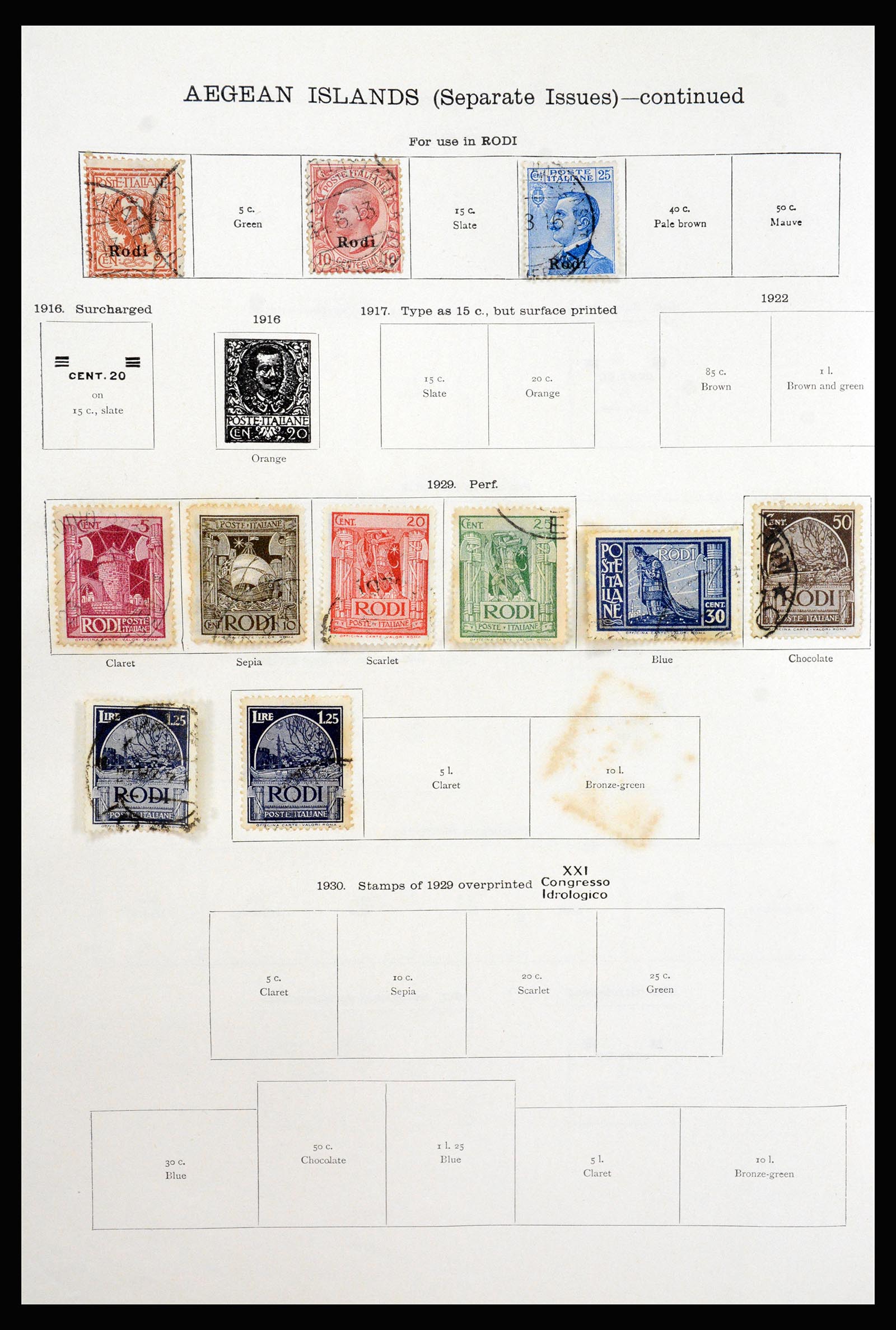 35402 0010 - Postzegelverzameling 35402 Wereld 1850-1970.