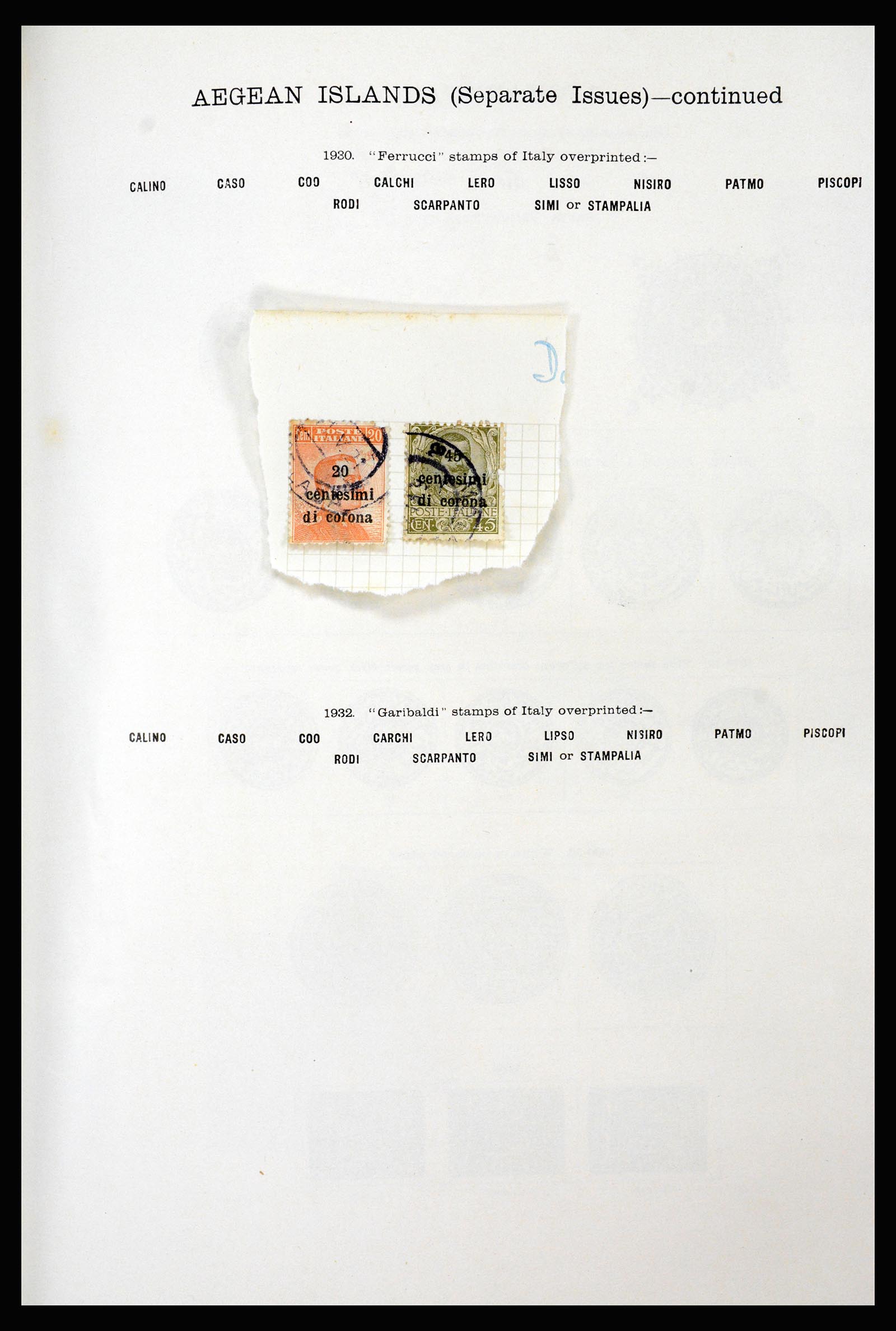 35402 0013 - Postzegelverzameling 35402 Wereld 1850-1970.