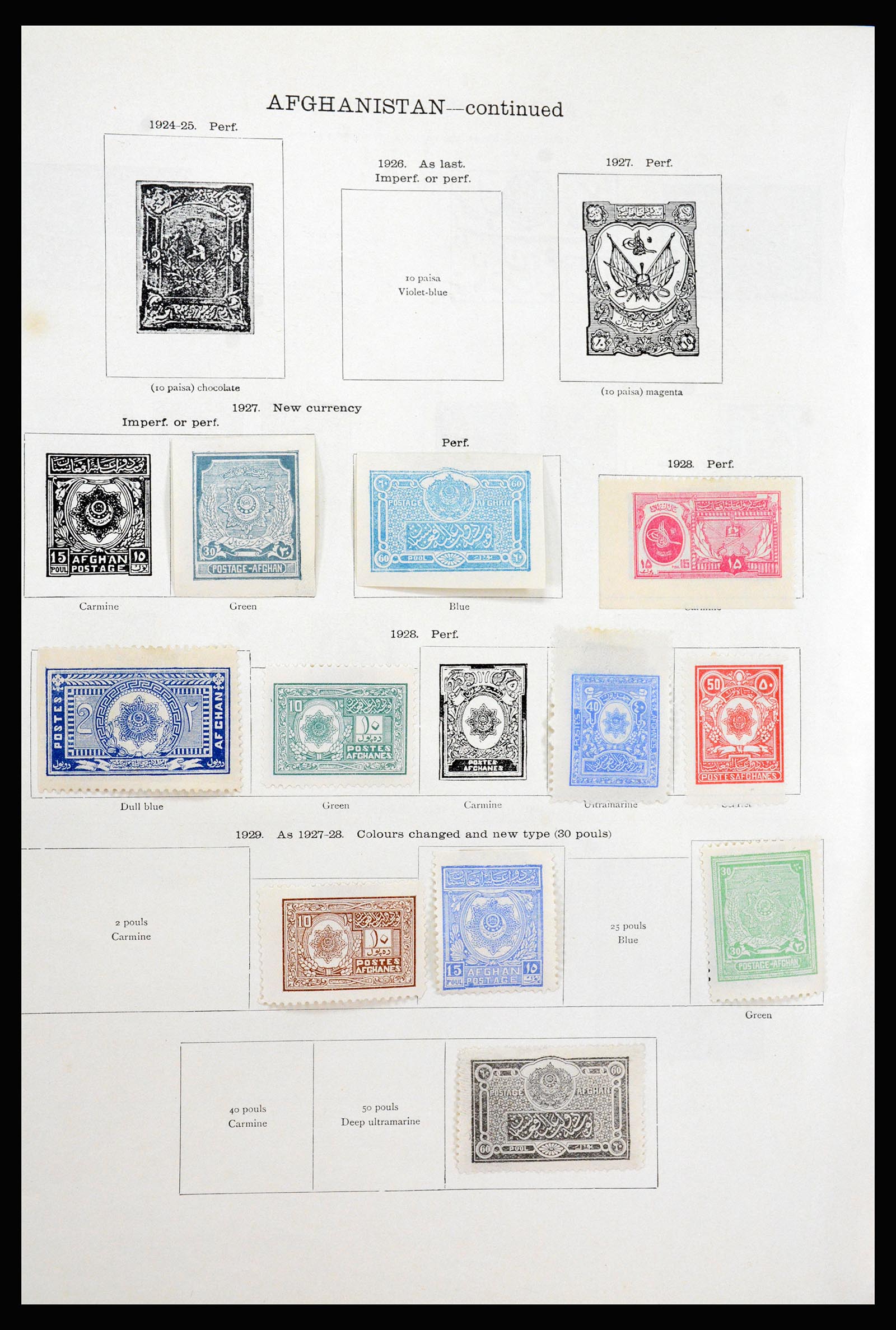 35402 0015 - Postzegelverzameling 35402 Wereld 1850-1970.