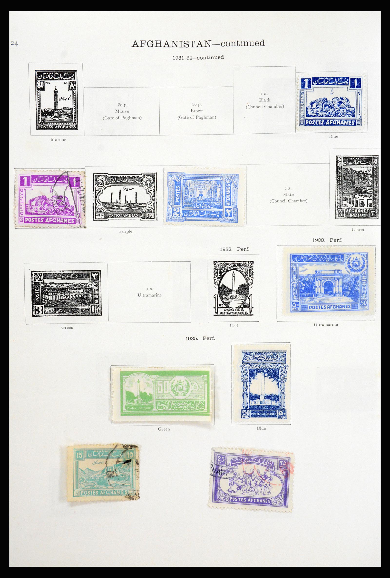 35402 0019 - Postzegelverzameling 35402 Wereld 1850-1970.