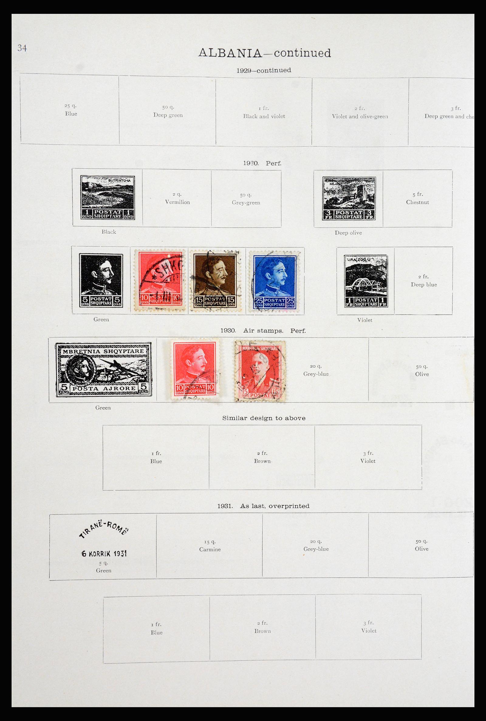 35402 0023 - Postzegelverzameling 35402 Wereld 1850-1970.