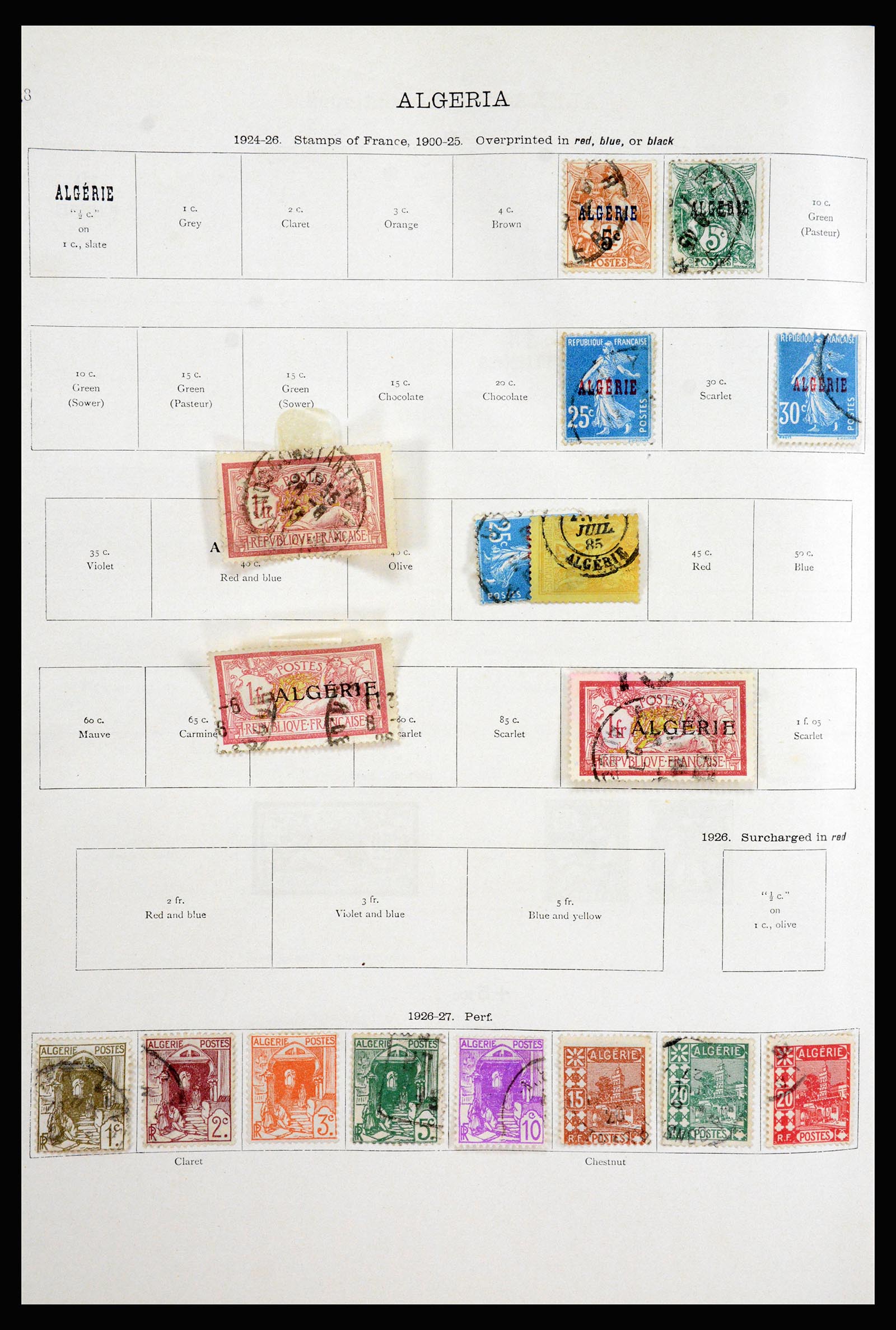 35402 0027 - Postzegelverzameling 35402 Wereld 1850-1970.