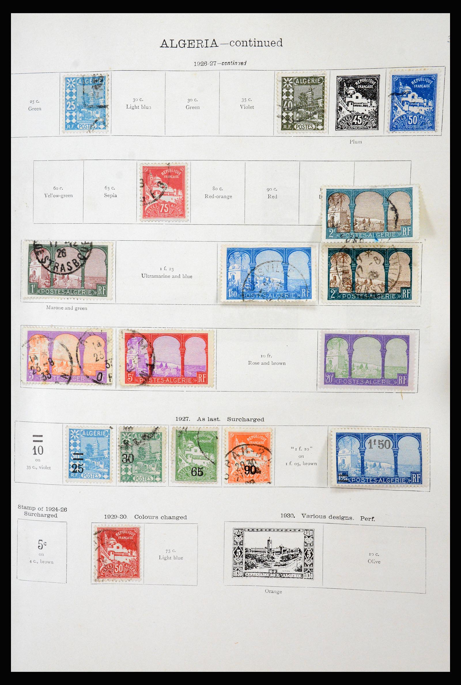 35402 0028 - Postzegelverzameling 35402 Wereld 1850-1970.
