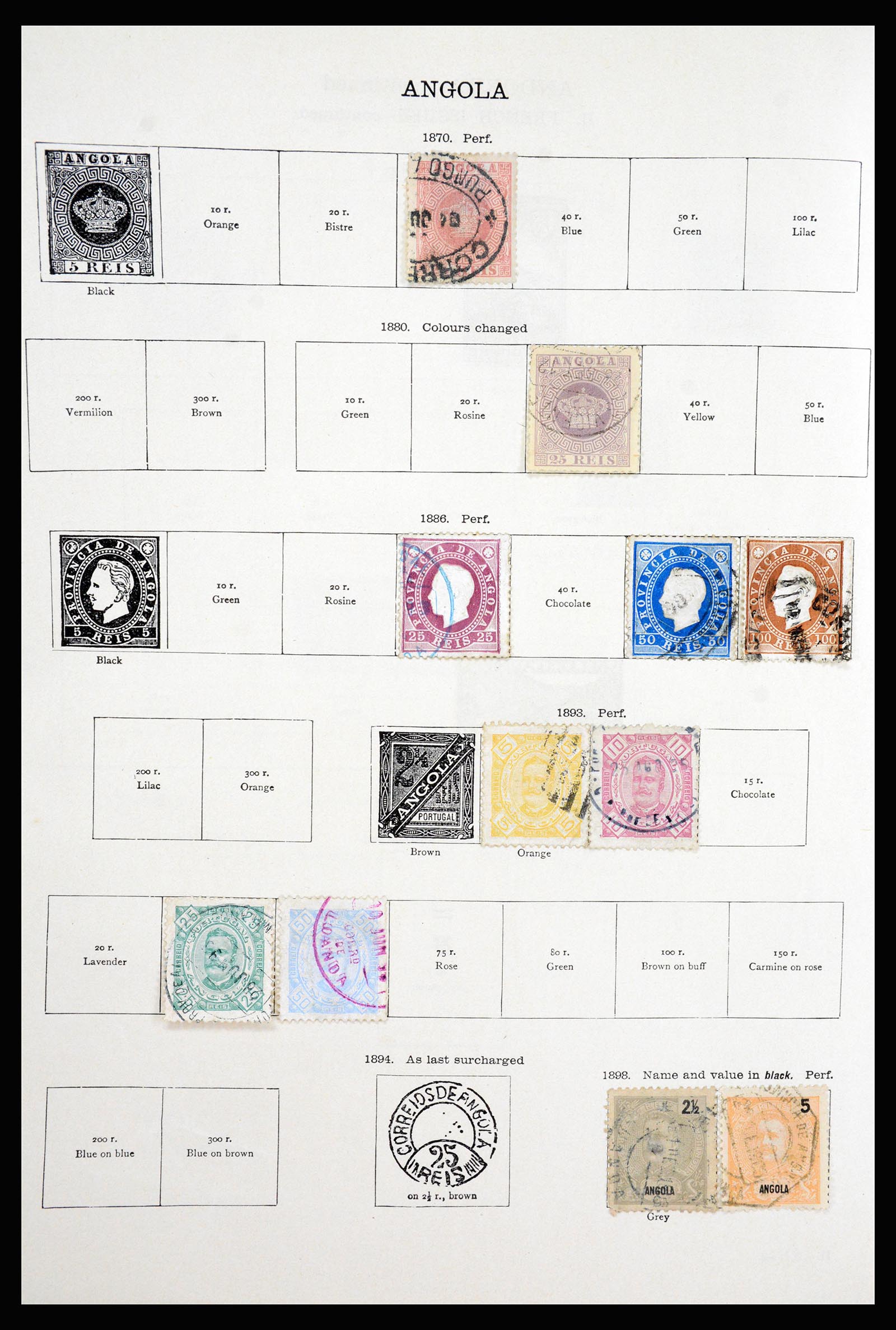 35402 0036 - Postzegelverzameling 35402 Wereld 1850-1970.