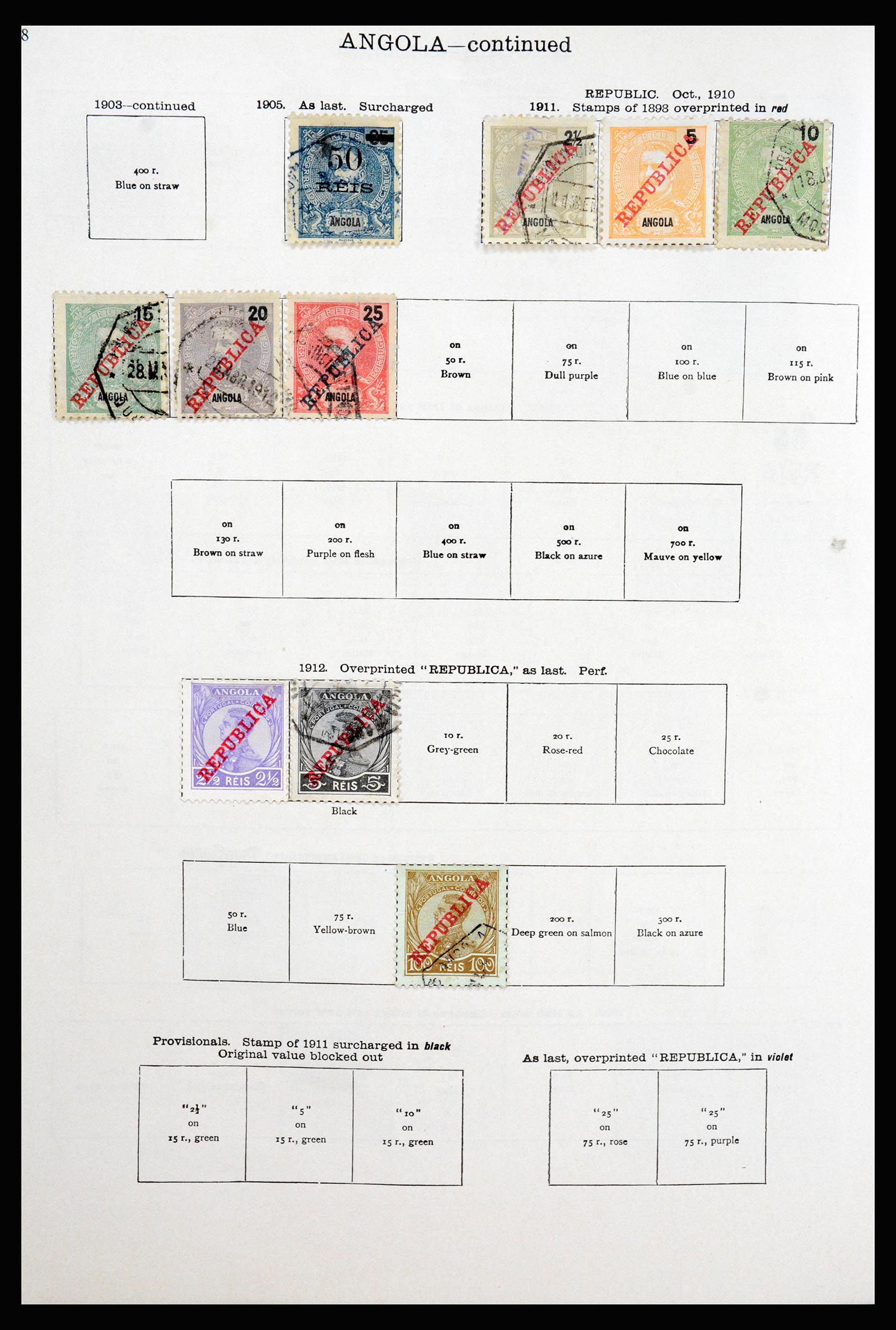 35402 0038 - Postzegelverzameling 35402 Wereld 1850-1970.
