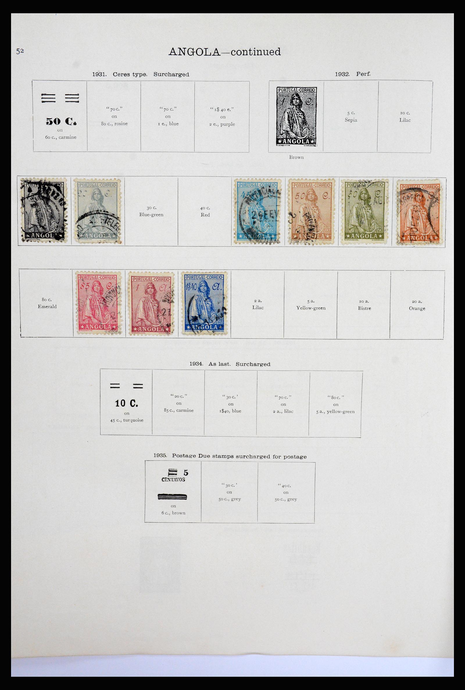 35402 0040 - Postzegelverzameling 35402 Wereld 1850-1970.