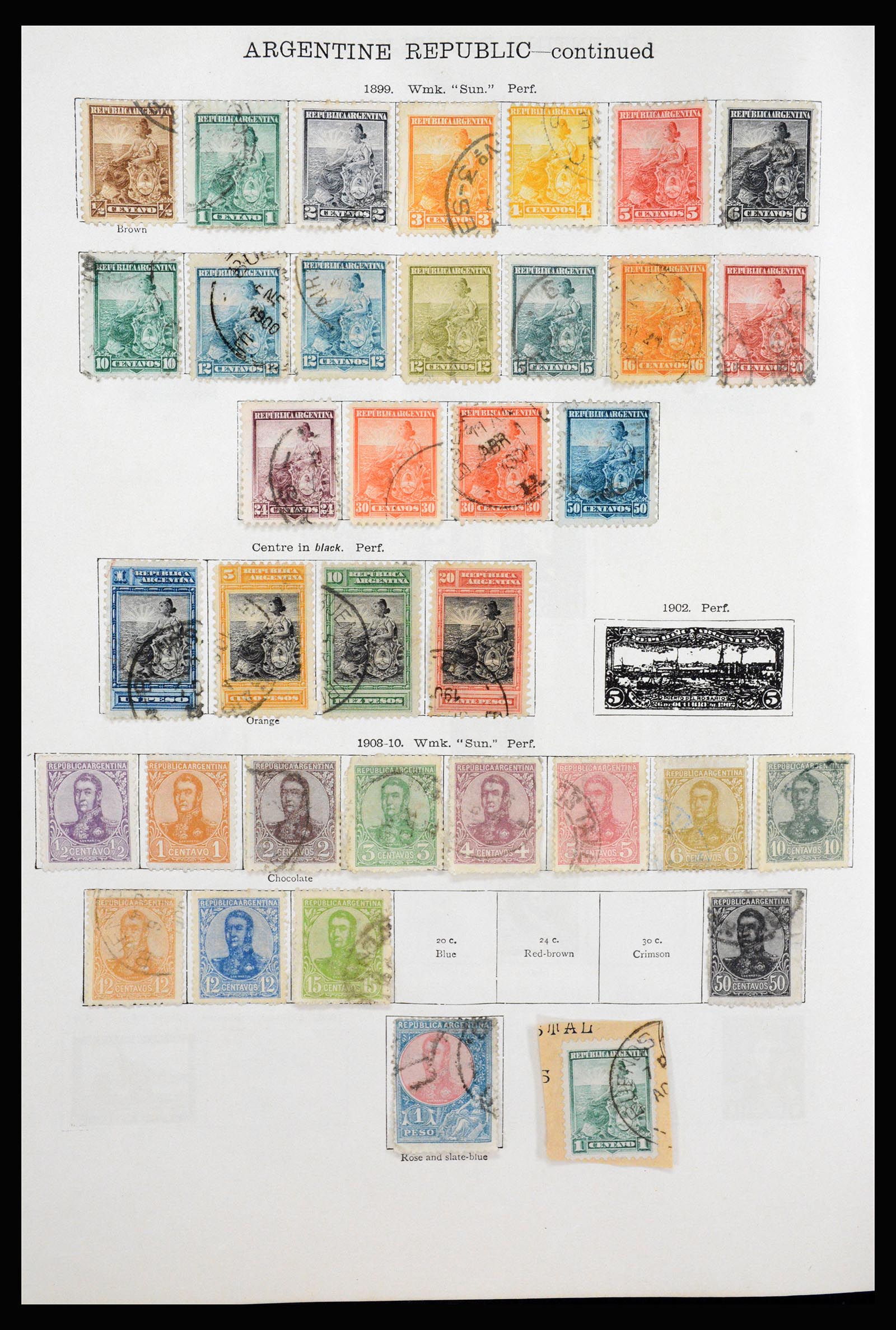 35402 0049 - Postzegelverzameling 35402 Wereld 1850-1970.