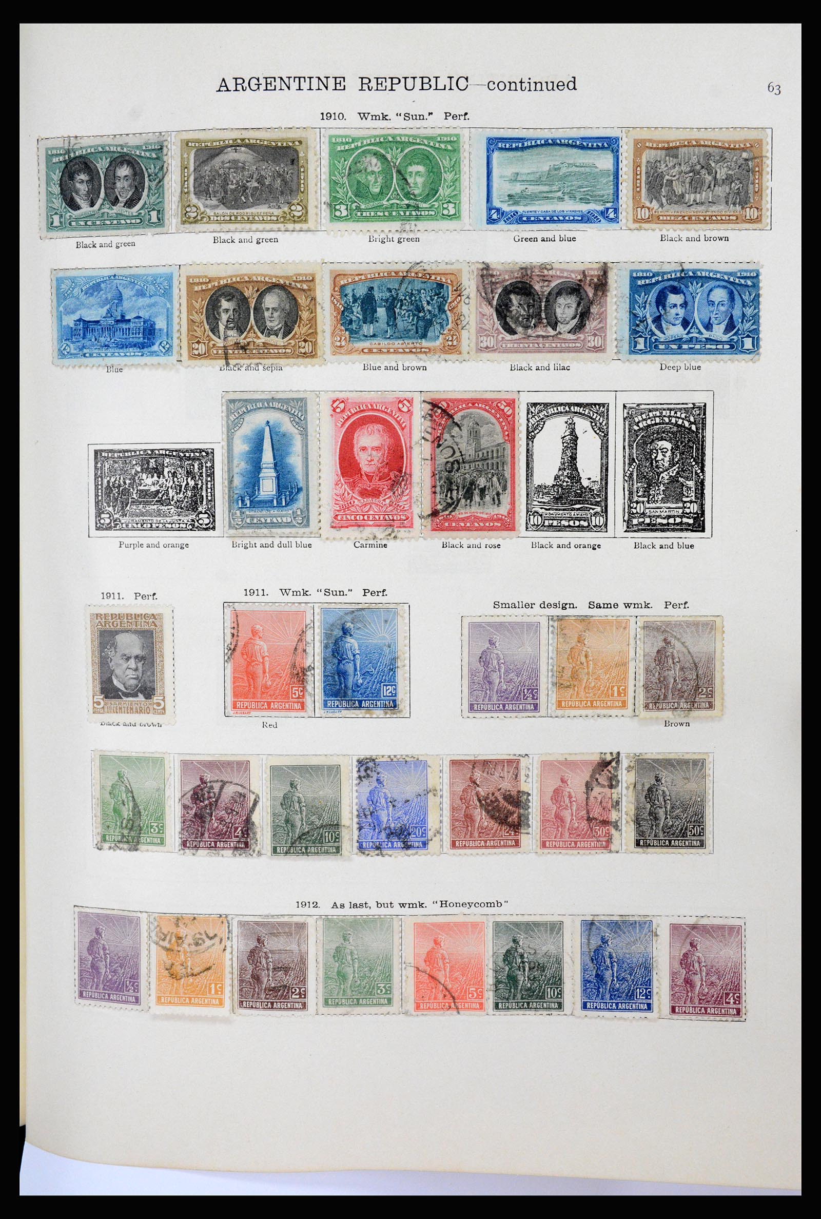 35402 0050 - Postzegelverzameling 35402 Wereld 1850-1970.