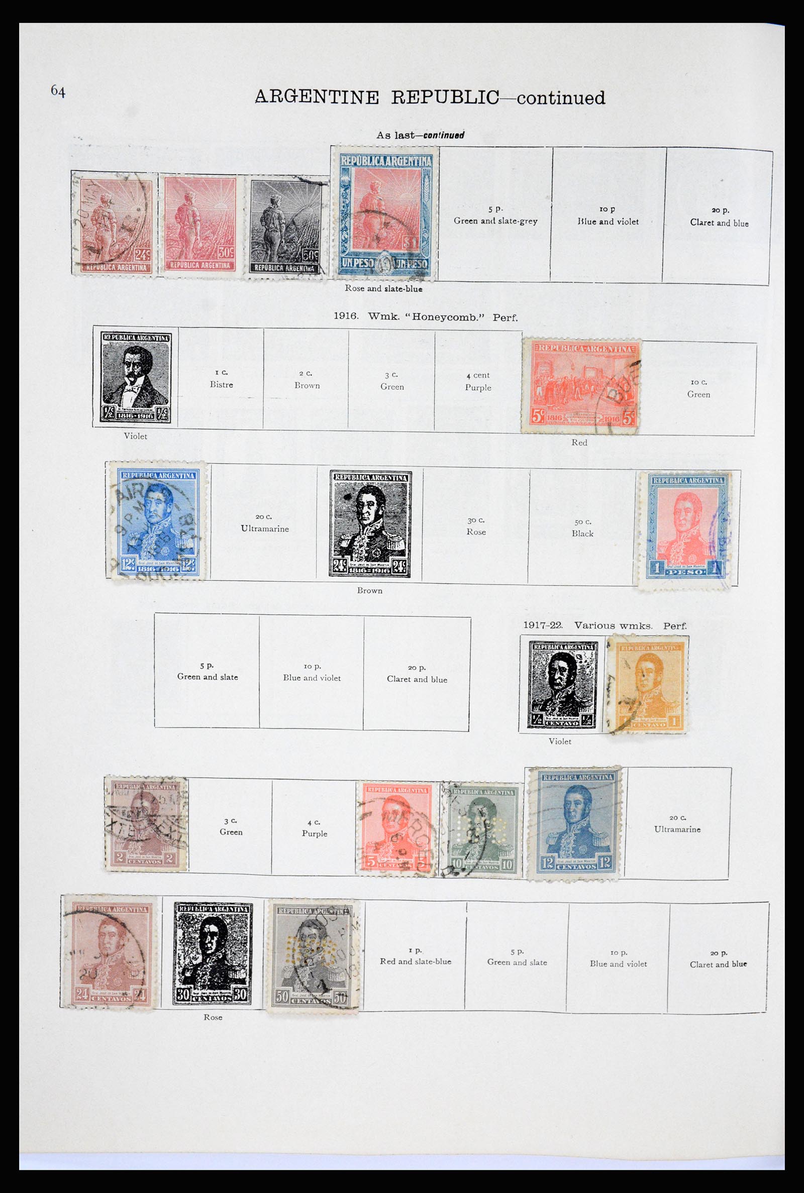 35402 0051 - Postzegelverzameling 35402 Wereld 1850-1970.