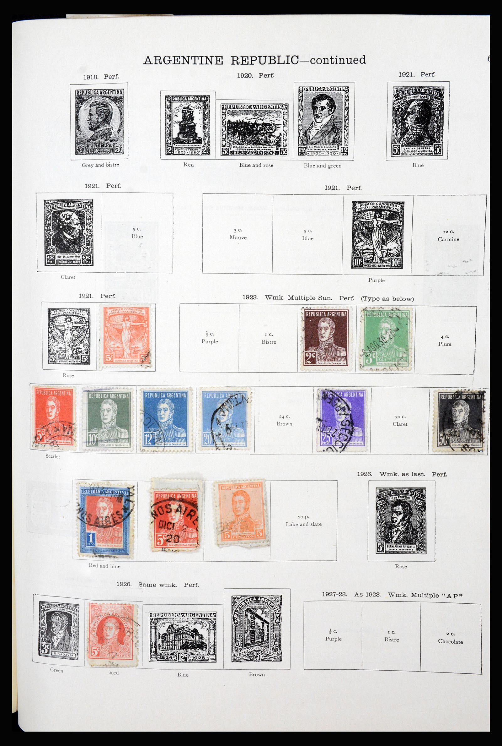 35402 0052 - Postzegelverzameling 35402 Wereld 1850-1970.