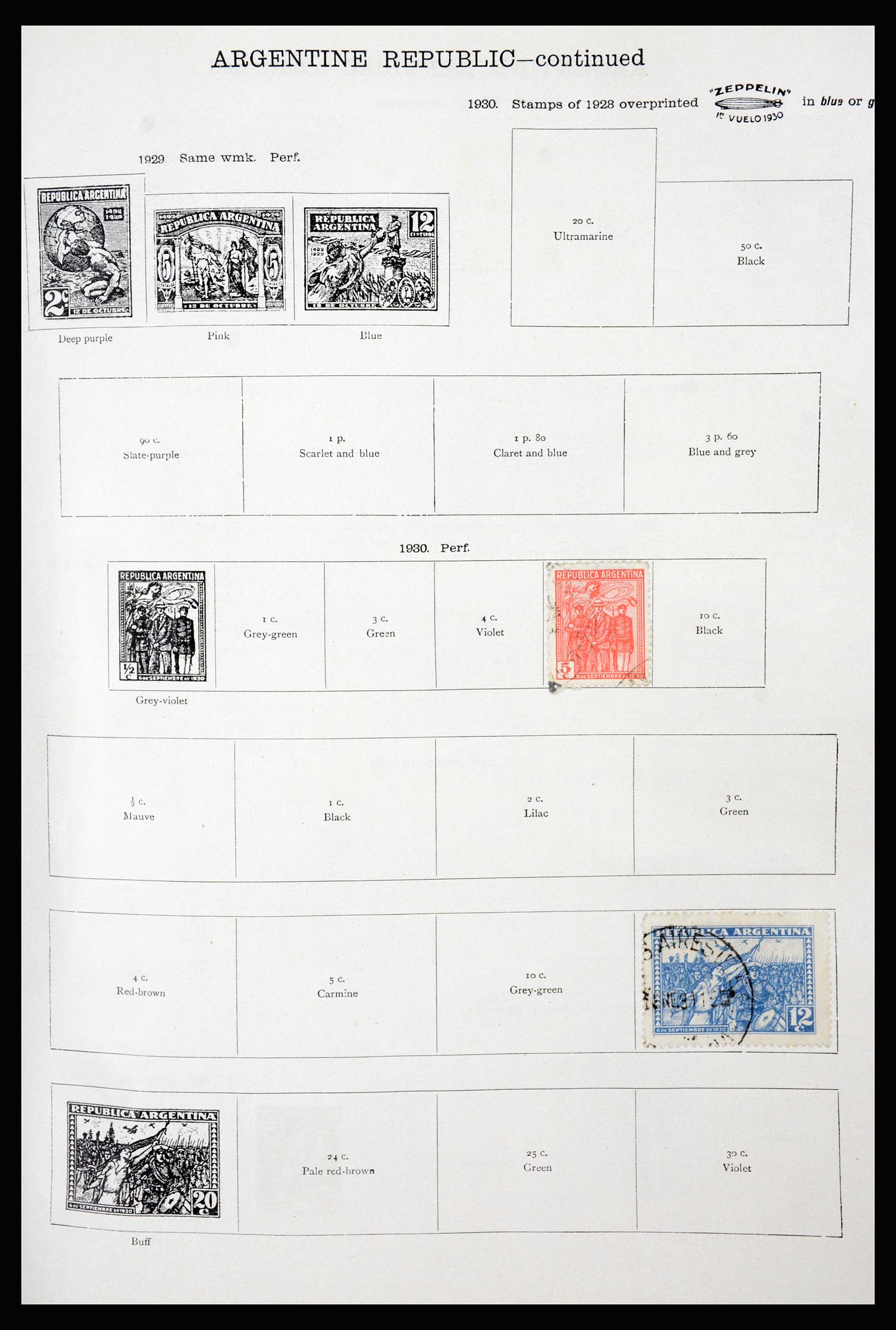 35402 0054 - Postzegelverzameling 35402 Wereld 1850-1970.