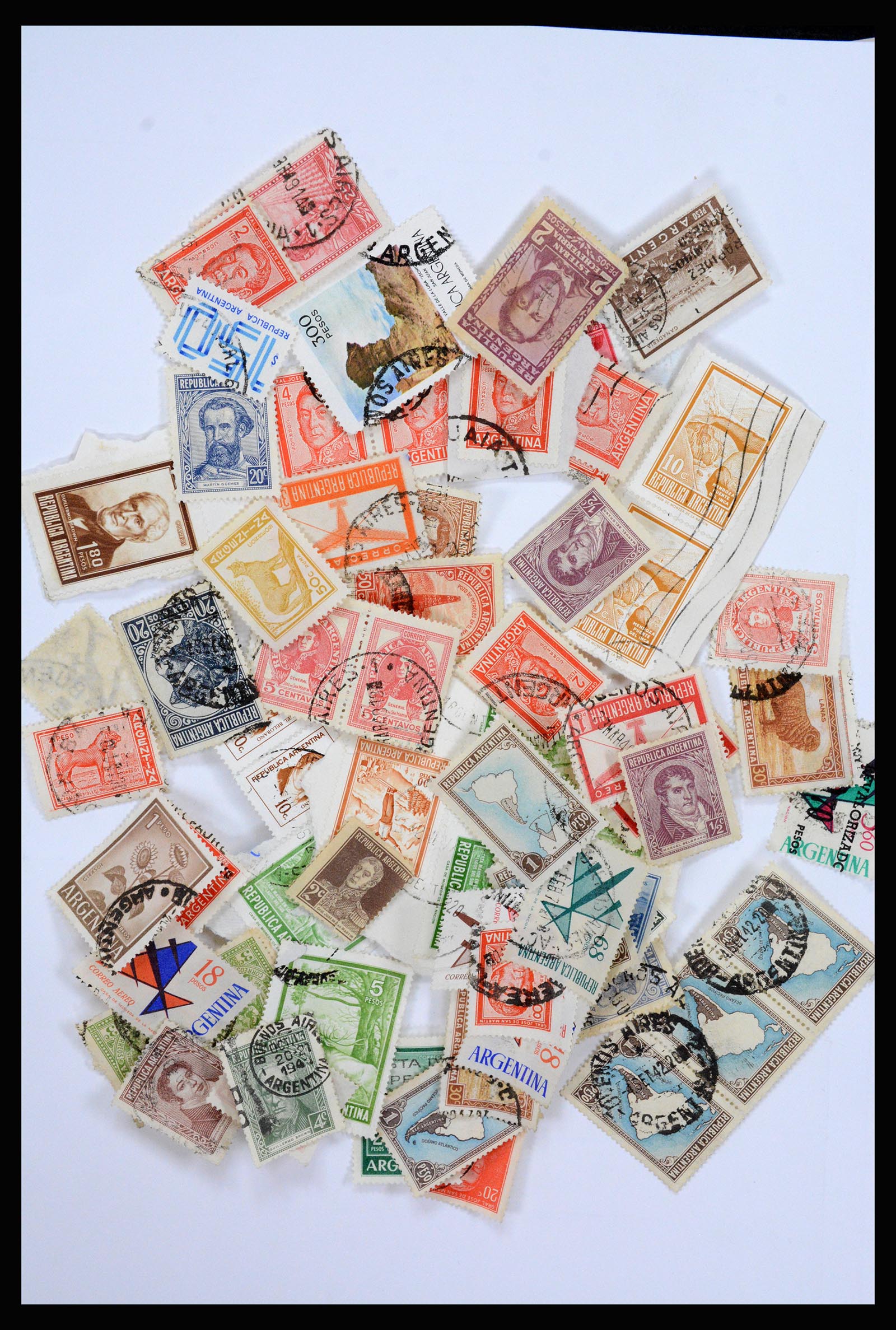 35402 0055 - Postzegelverzameling 35402 Wereld 1850-1970.