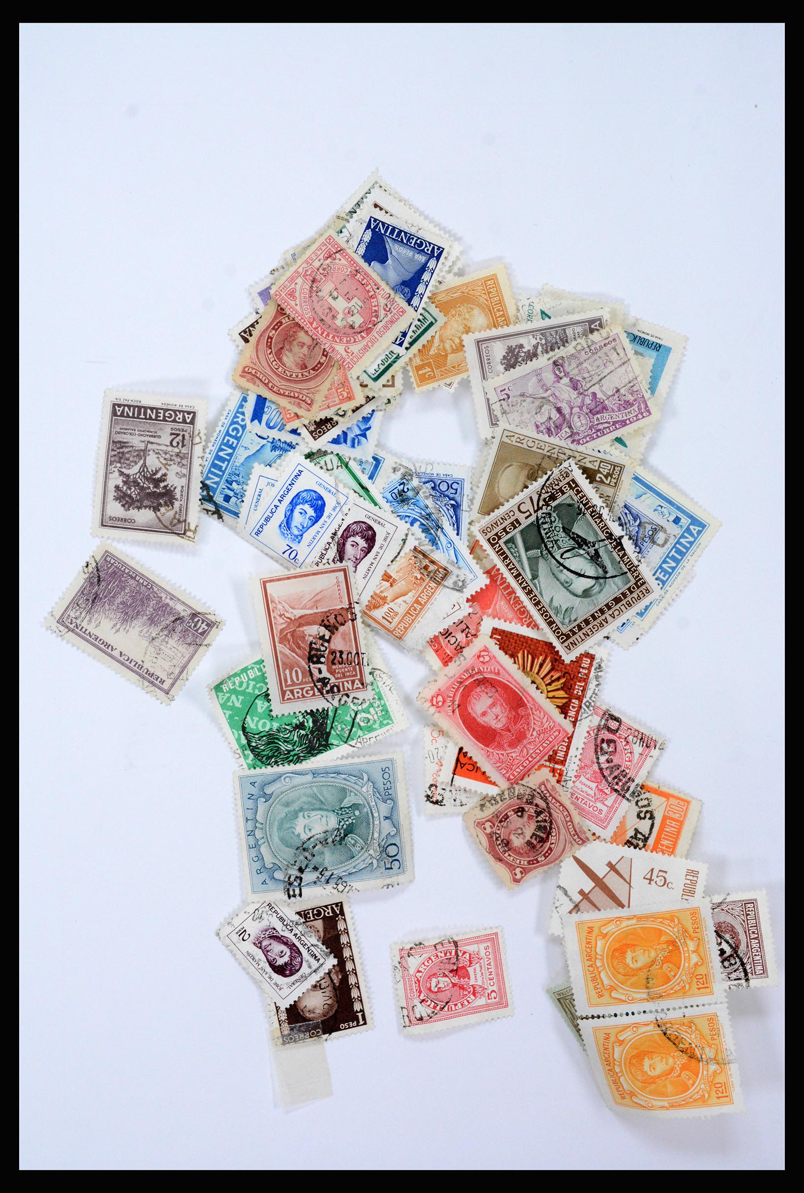35402 0057 - Postzegelverzameling 35402 Wereld 1850-1970.