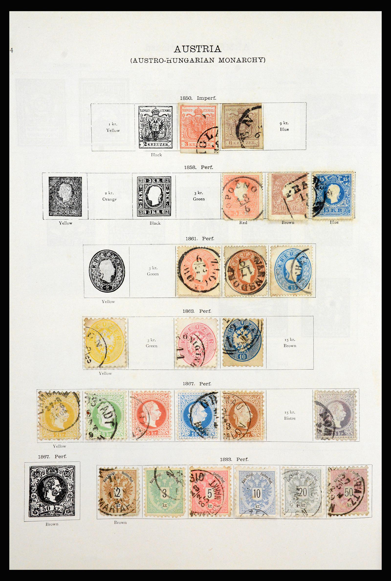 35402 0059 - Postzegelverzameling 35402 Wereld 1850-1970.