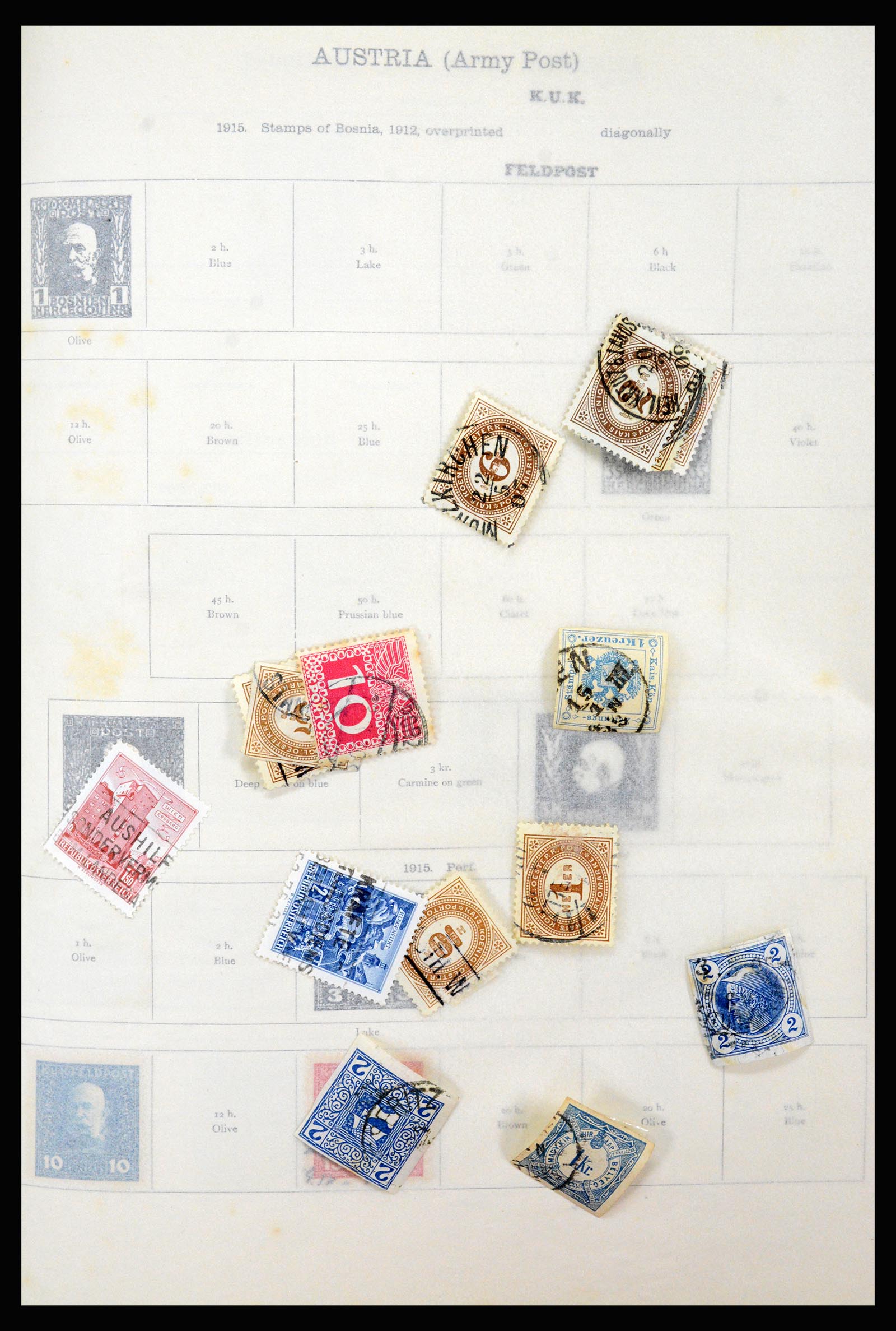 35402 0083 - Postzegelverzameling 35402 Wereld 1850-1970.
