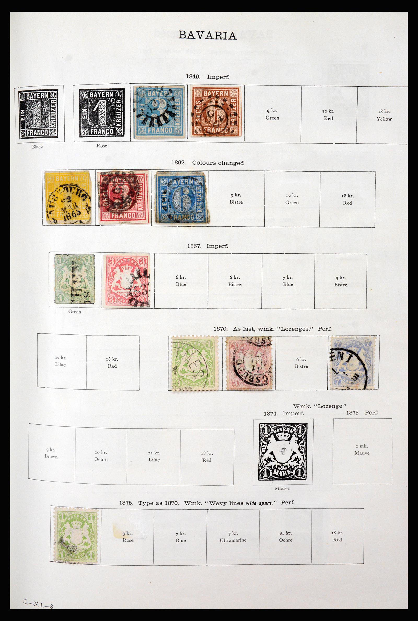 35402 0100 - Postzegelverzameling 35402 Wereld 1850-1970.
