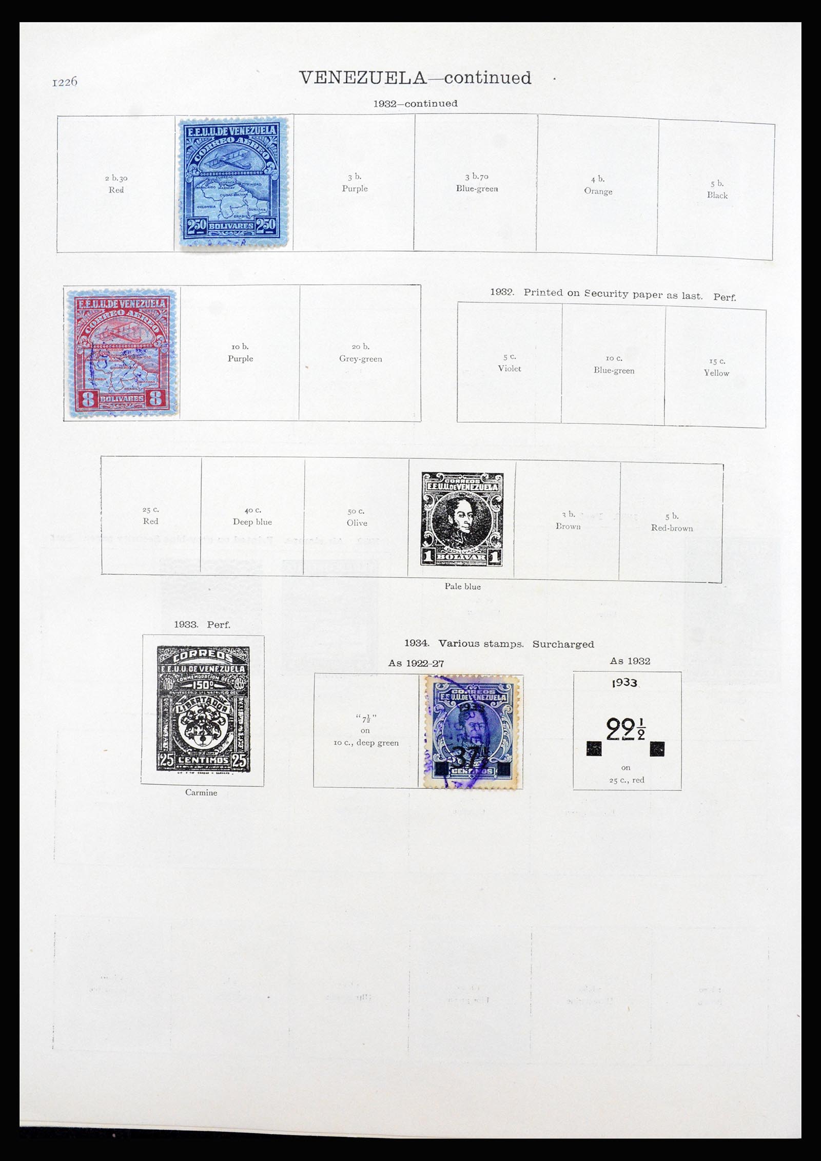 35402 1121 - Postzegelverzameling 35402 Wereld 1850-1970.